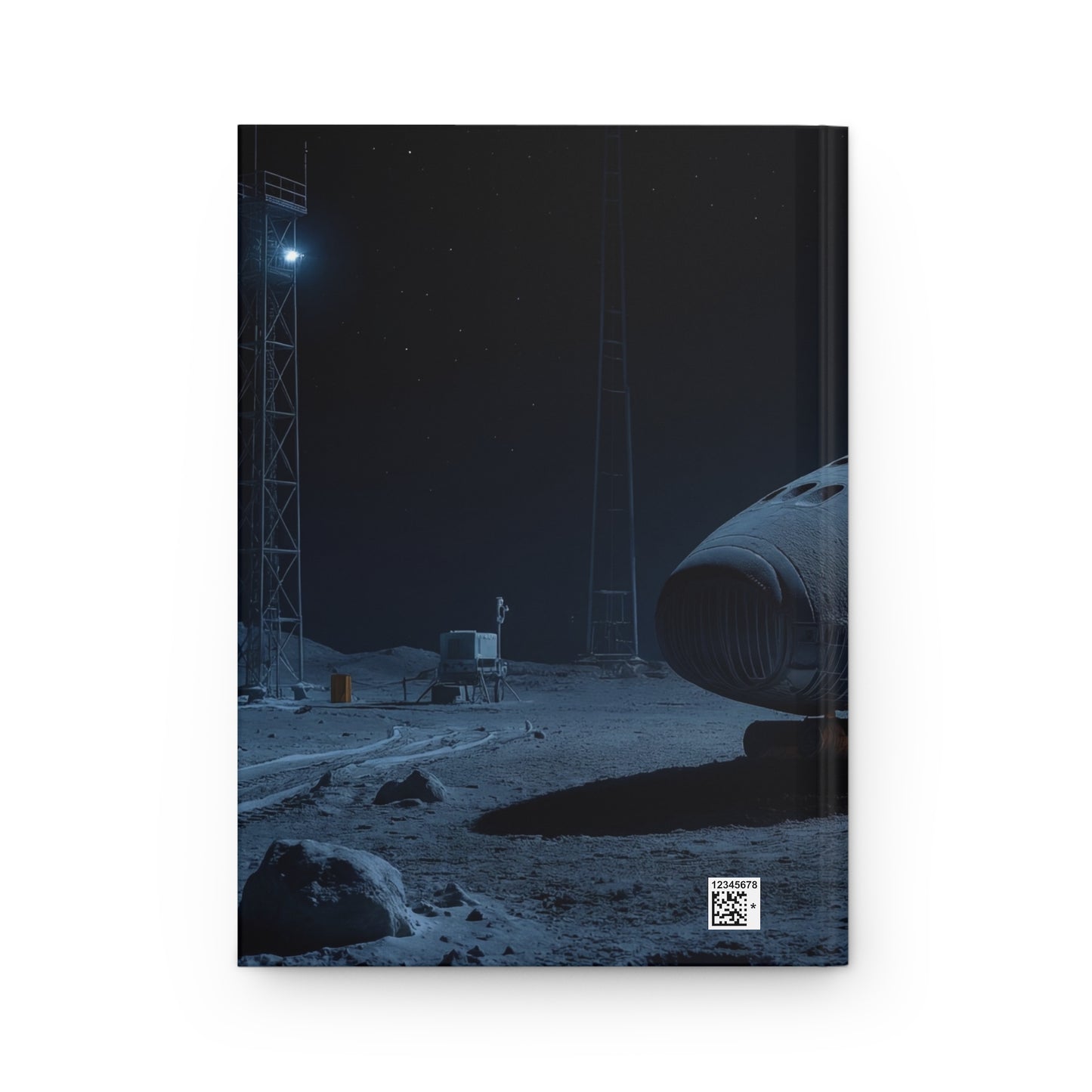 Lunar Landing Hardcover Journal Matte – Warm Glow After the Voyage