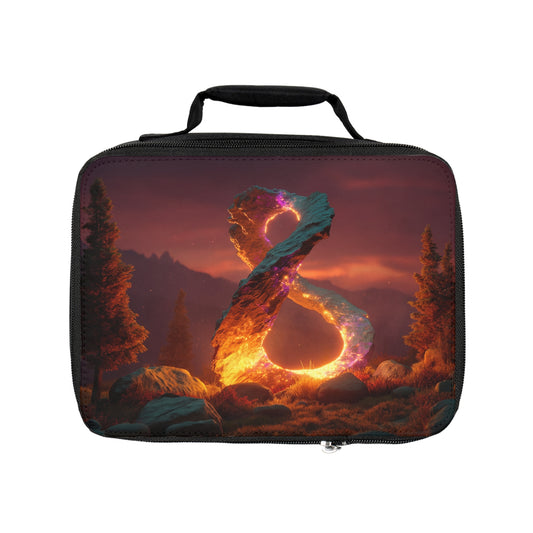 Celestial Infinity Stone Lunch Bag – Twilight Portal Dreamscape