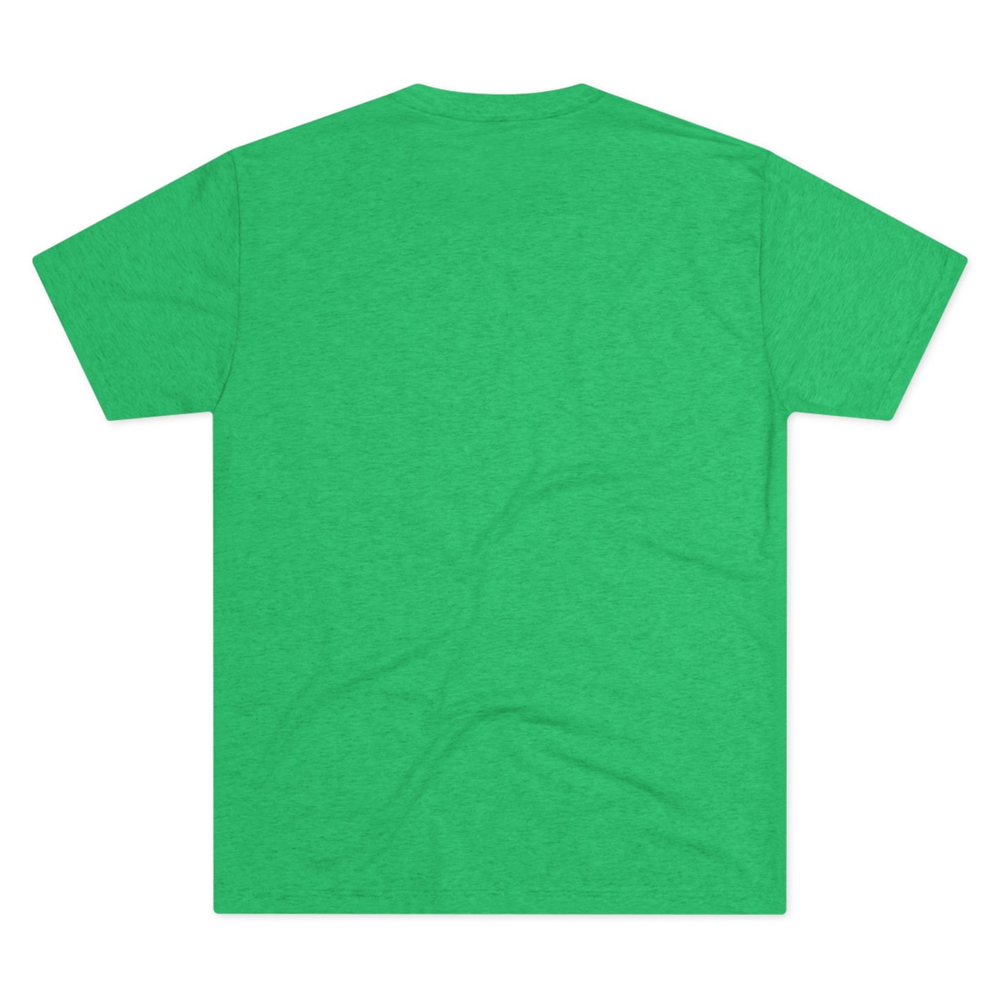 Solitary Wolf Unisex Tri-Blend Crew Tee – Golden Hour Sentinel Portrait
