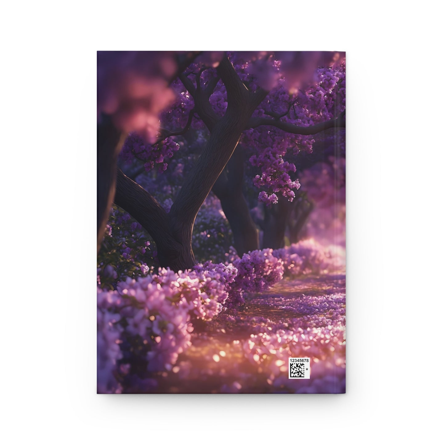 Purple Forest Glow - Hardcover Journal