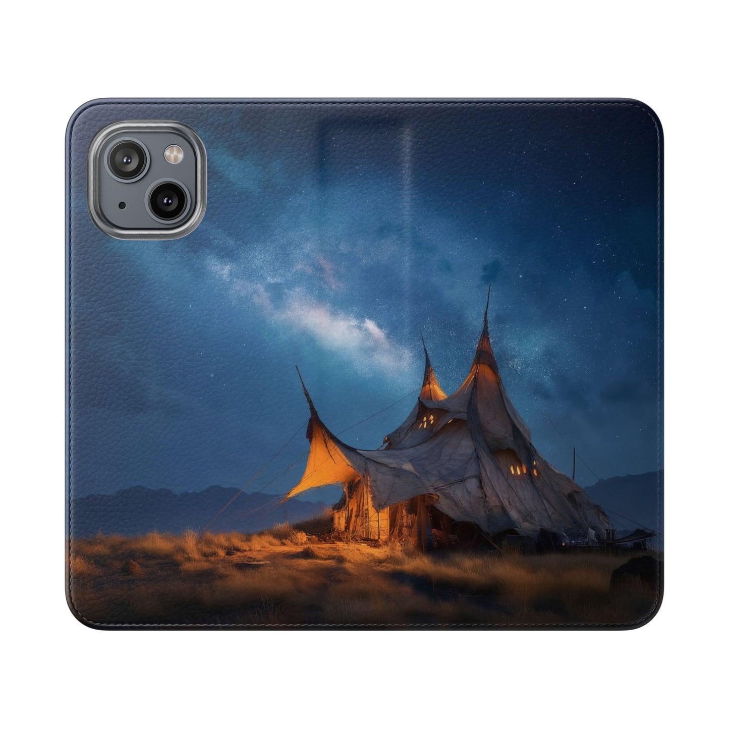 Stardust Nomad Tent Flip Cases – Milky Way Caravan Canvas