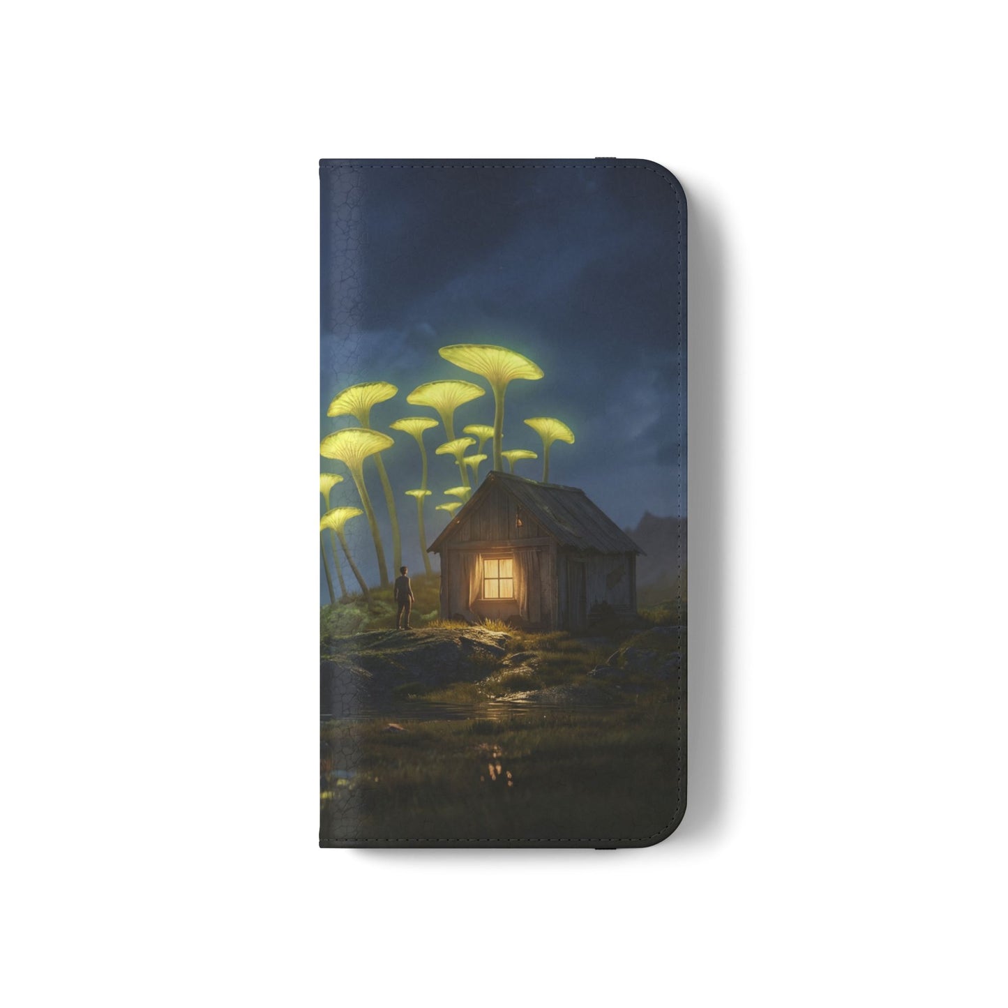 Glowing Mushroom Cottage Flip Cases – Whispering Grove Nightlight