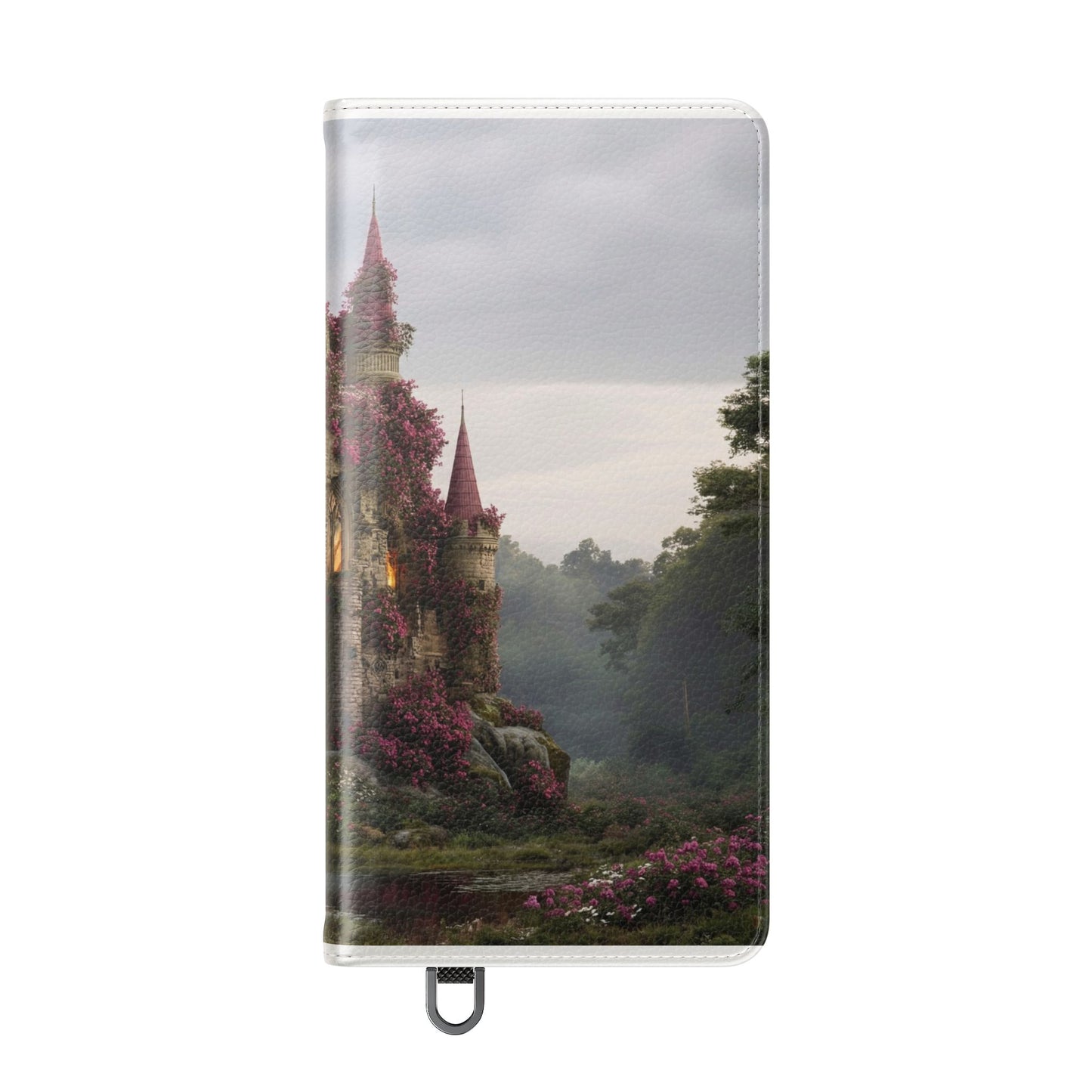 Blossom Spire Flip Cases – Pink Ivy Gothic Castle Cover