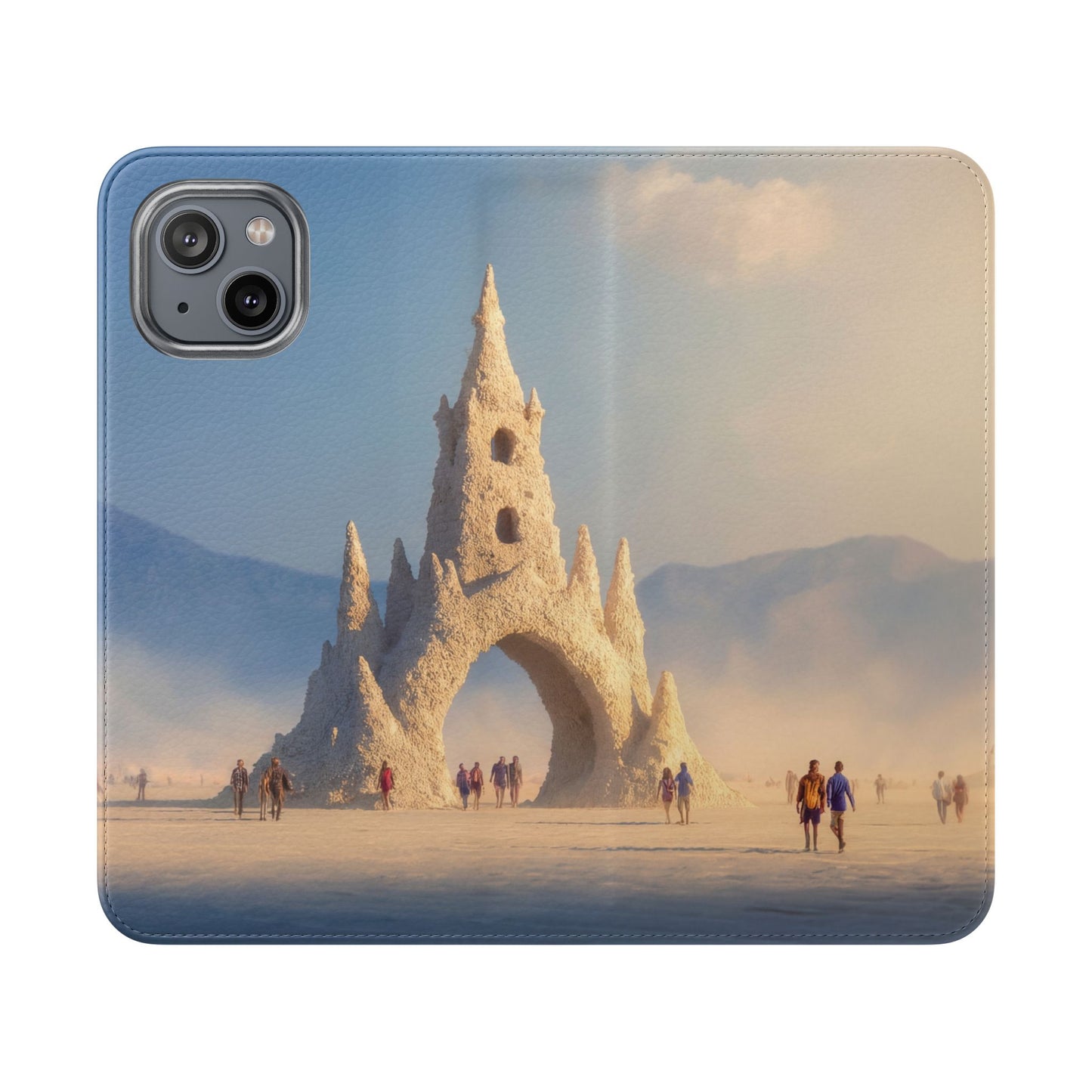 White Tower Flip Cases – Salt Desert Gateway Art