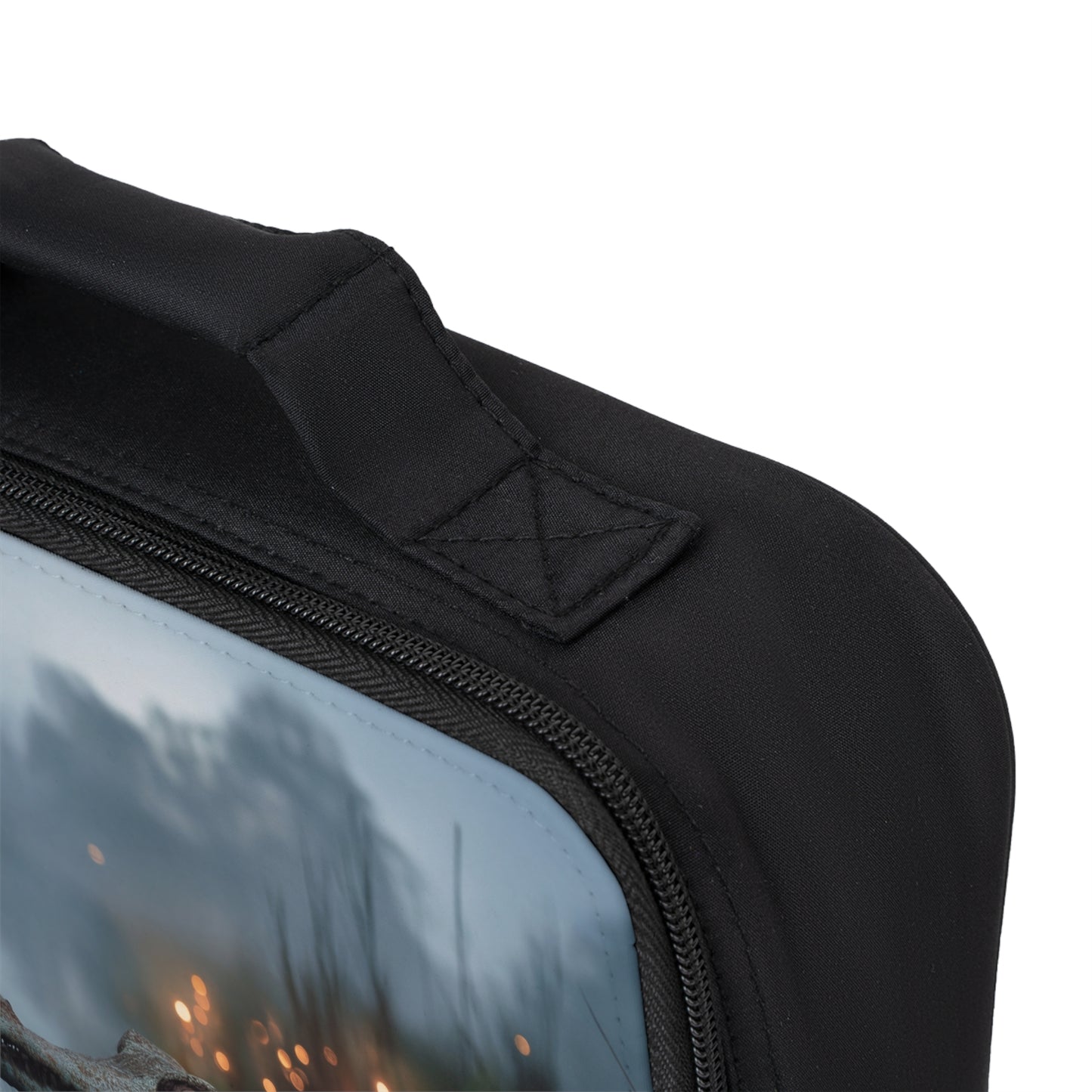 Misty Marsh Crocodile Lunch Bag – Emerald Eye Watcher of the Wetlands