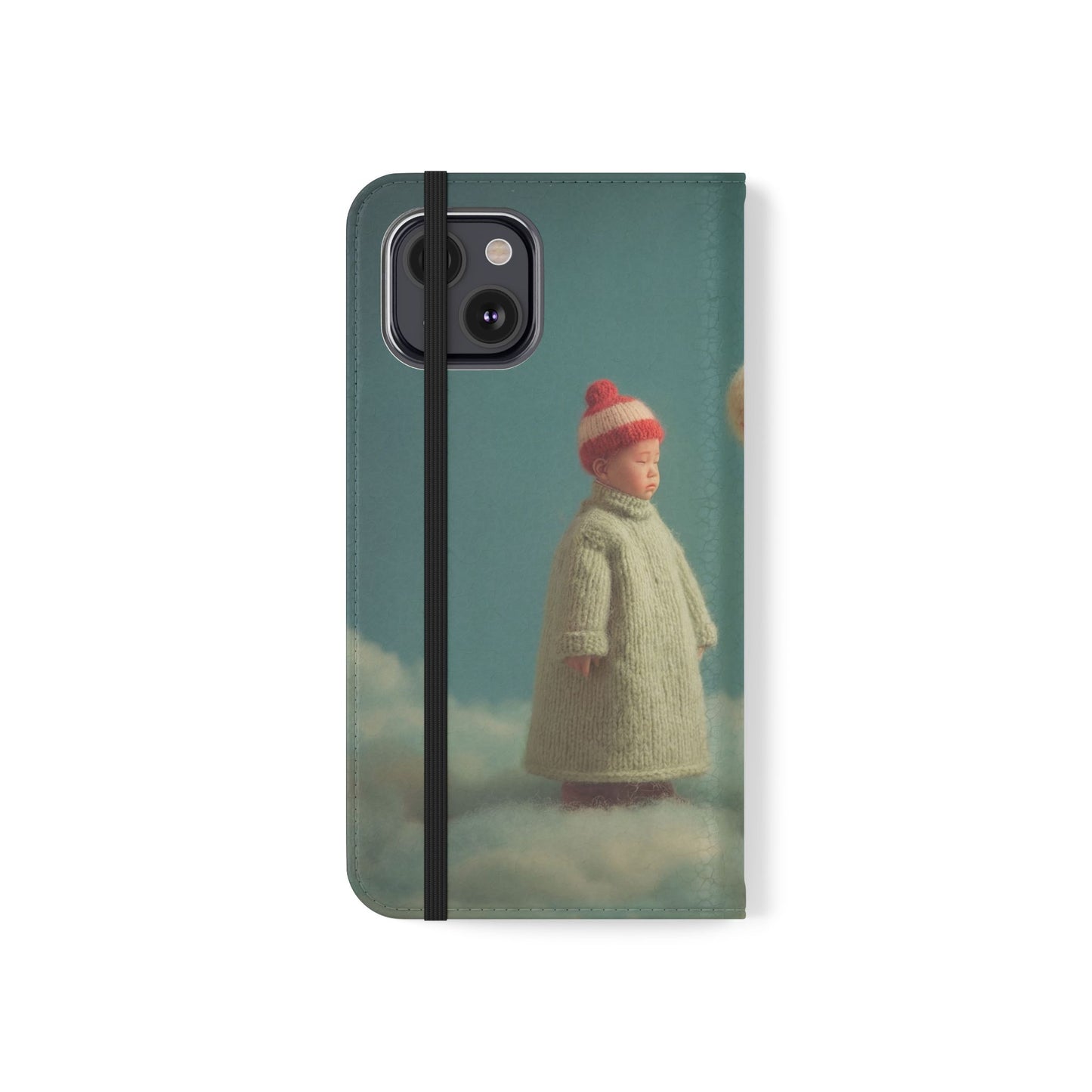 Woolly Dragon & Child Flip Cases – Cloudside Guardians