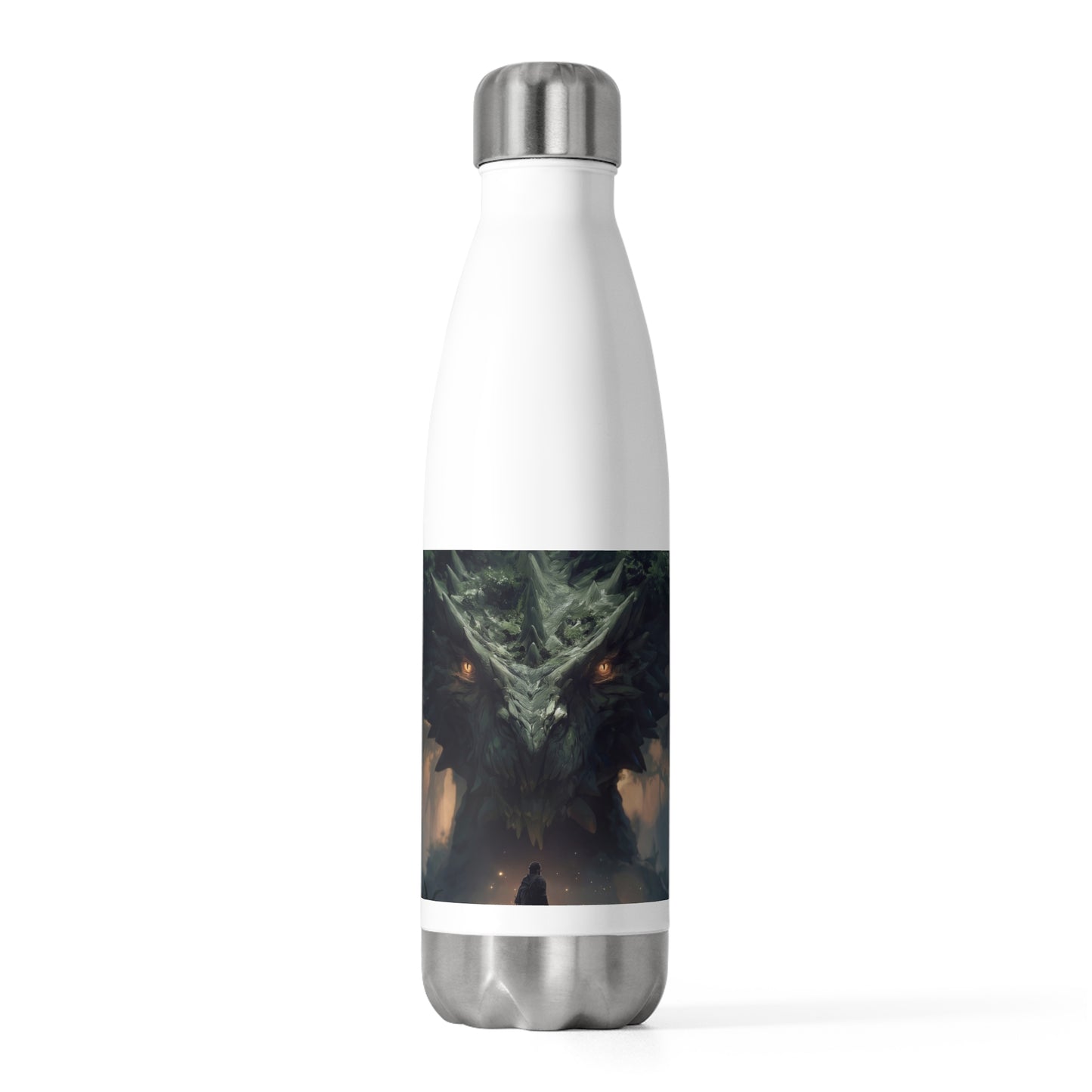 Forest Guardian Dragon 20oz Insulated Bottle – Ancient Grove Encounters