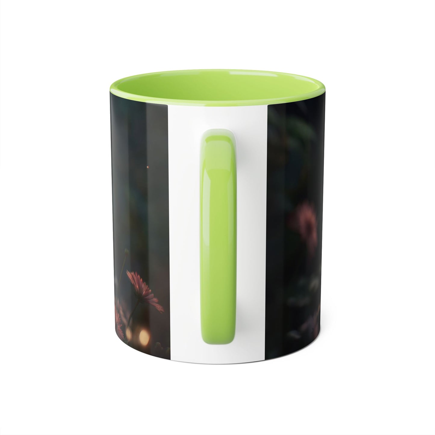 Butterfly Sentinel Accent Mugs, 11oz – Gentle Guardian in Twilight Glow