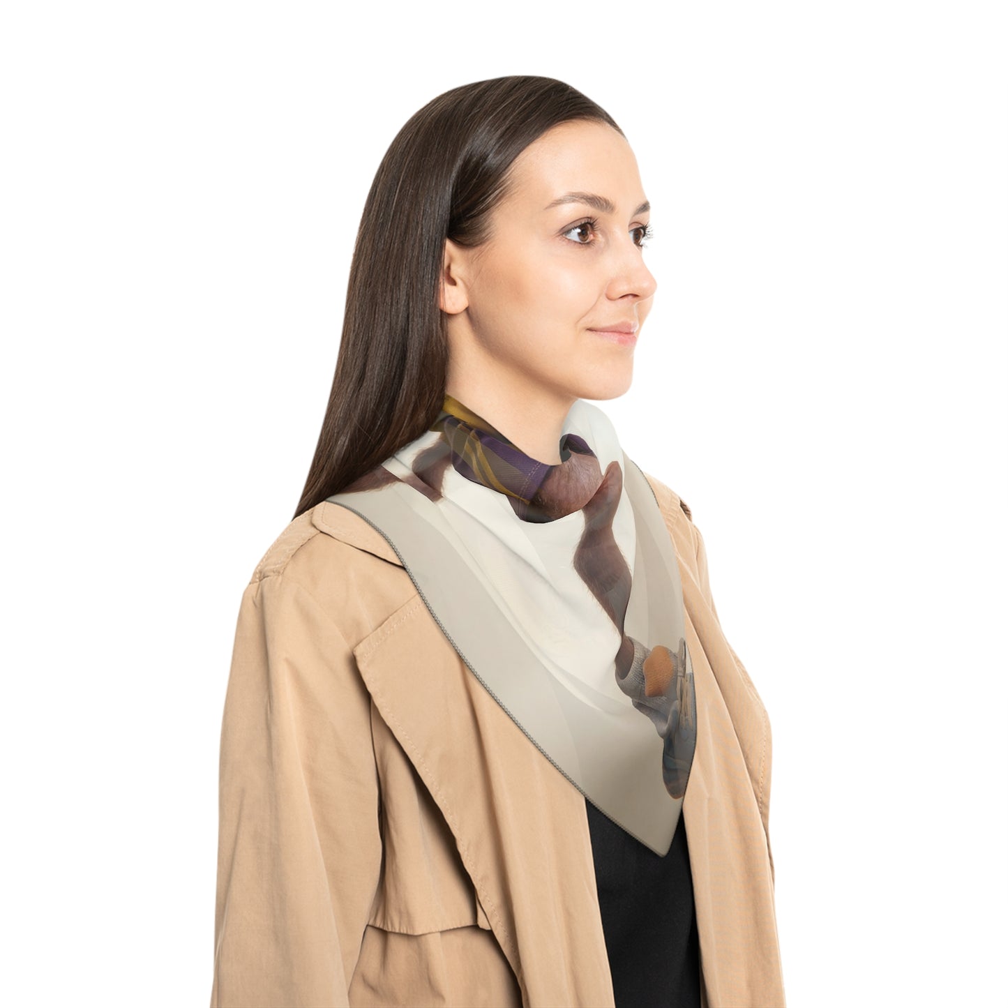 Streetwise Monkey Poly Scarf – Neon Alleyway Athlete