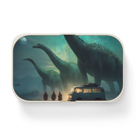 Dinosaur Encounter Bento Lunch Box – Starlit Safari Adventure