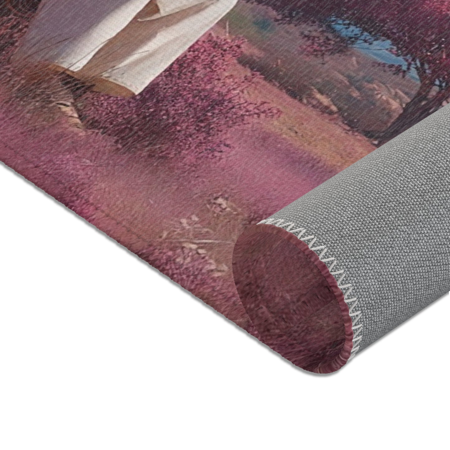 Sage on Mechanical Steed Area Rug – Desert Bloom Serenity