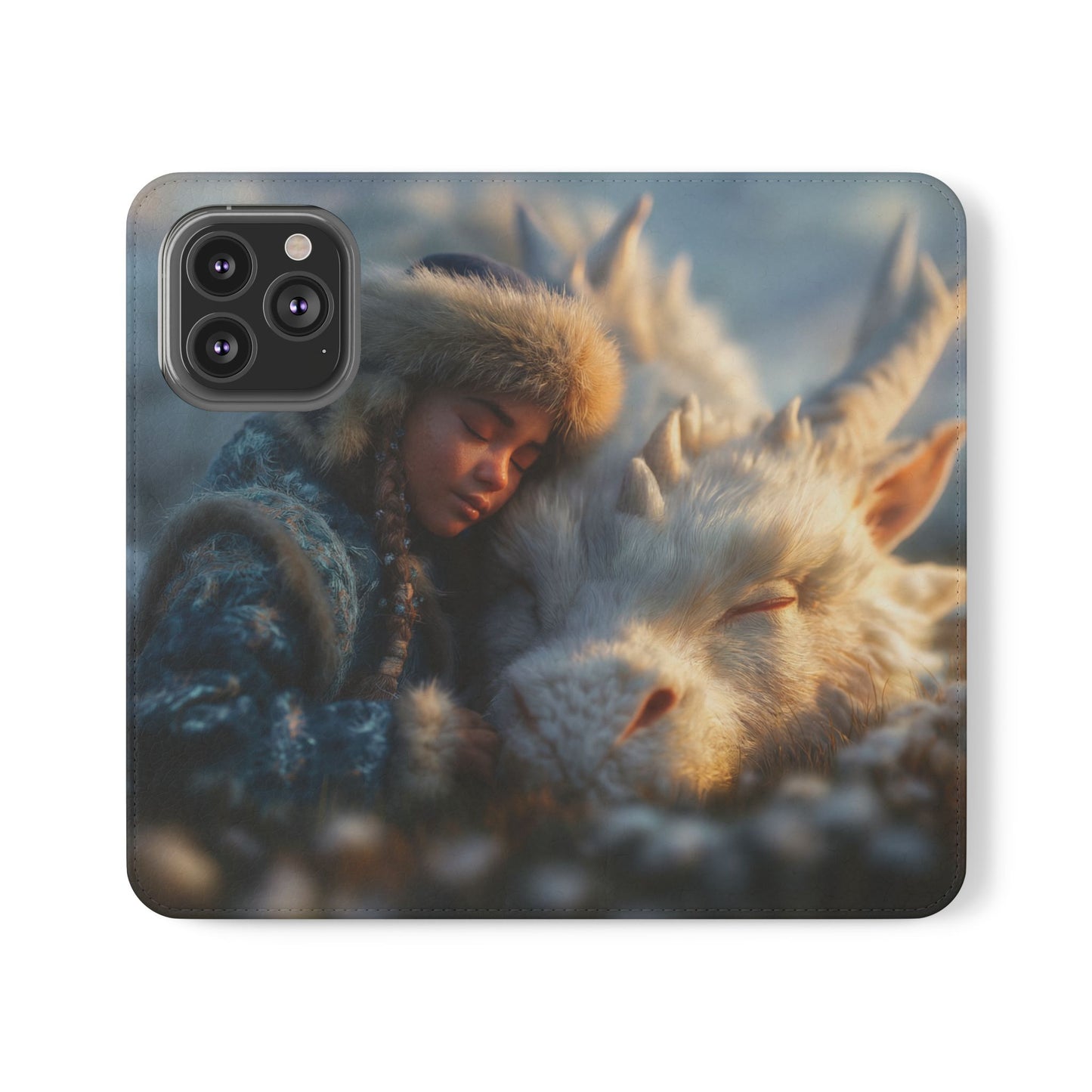 Guardian’s Rest Flip Cases – Snow-Capped Dragon and Sleeper