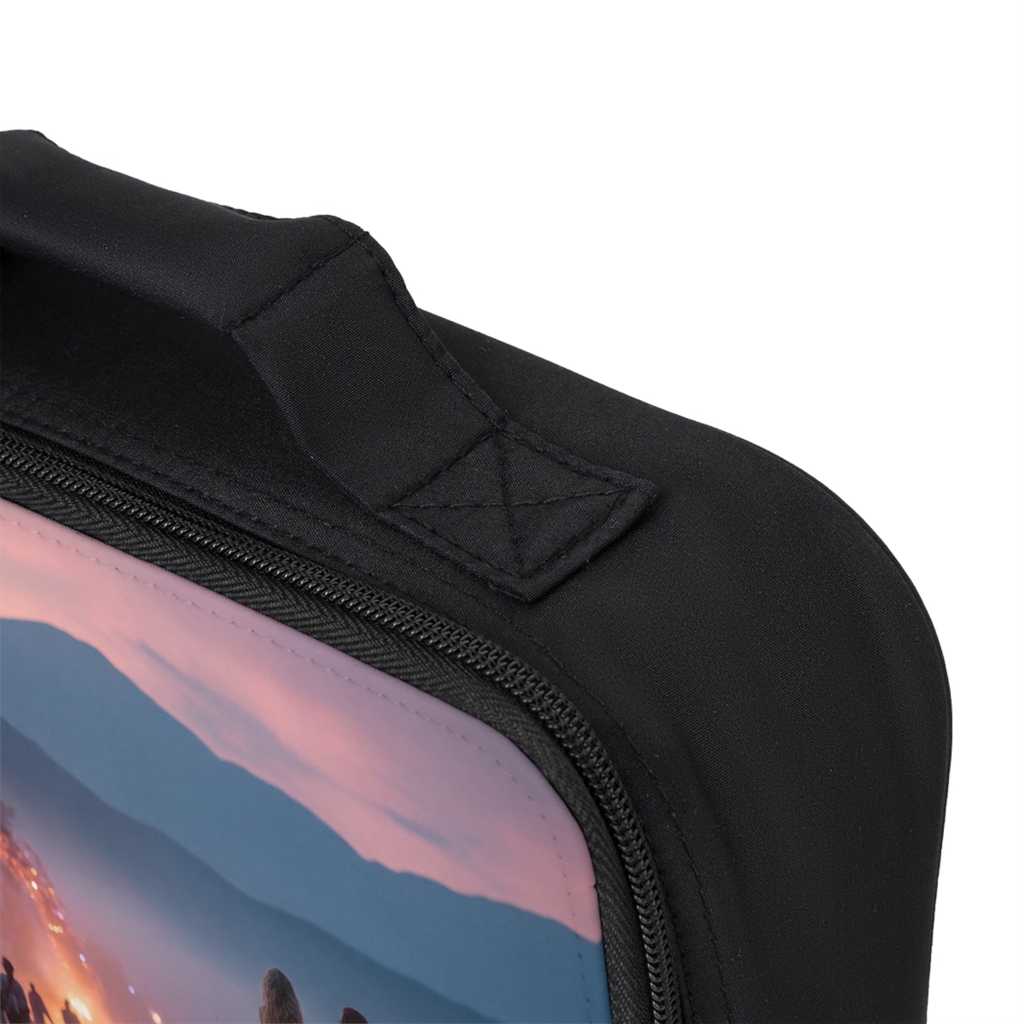 Twilight Festival Friends Lunch Bag – Pink Sky & Stone Sentinel