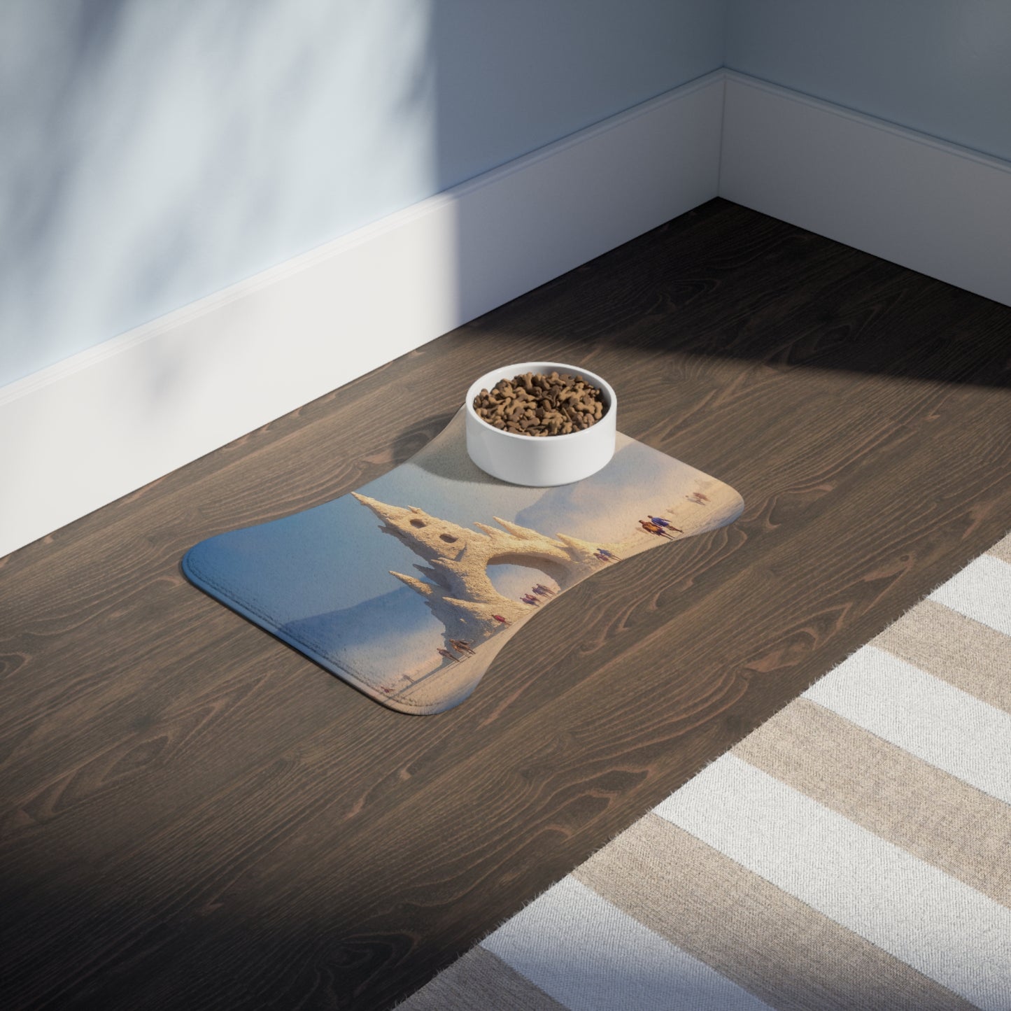 Salt Tower Pet Feeding Mats – Desert Gateway at Golden Hour