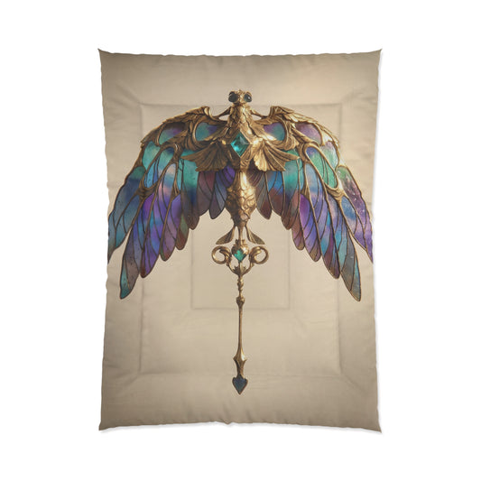 Celestial Phoenix Key Comforter – Wings of Twilight Dreamscape