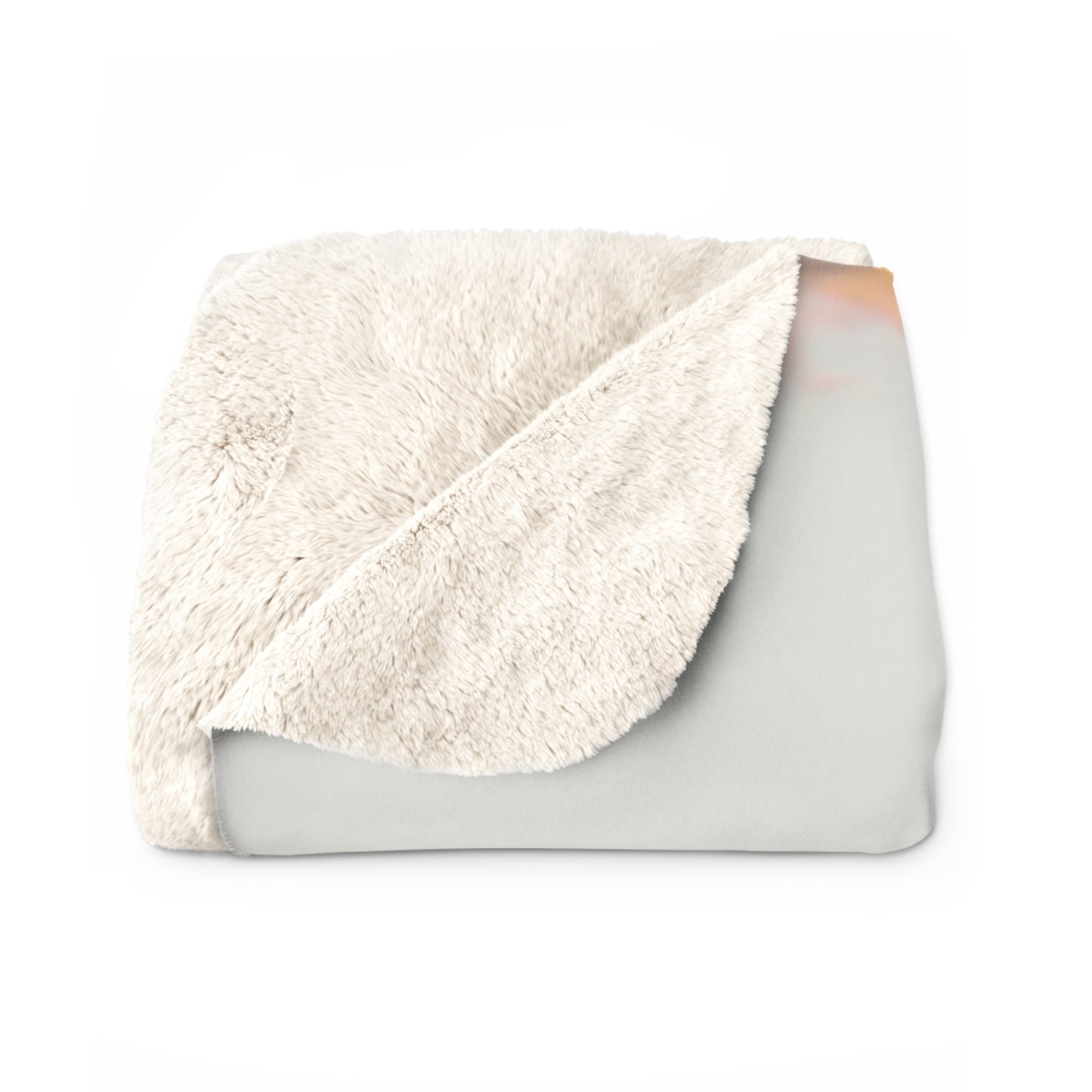 Flame-Headed Sentinel Sherpa Fleece Blanket – Ash and Ember Armor