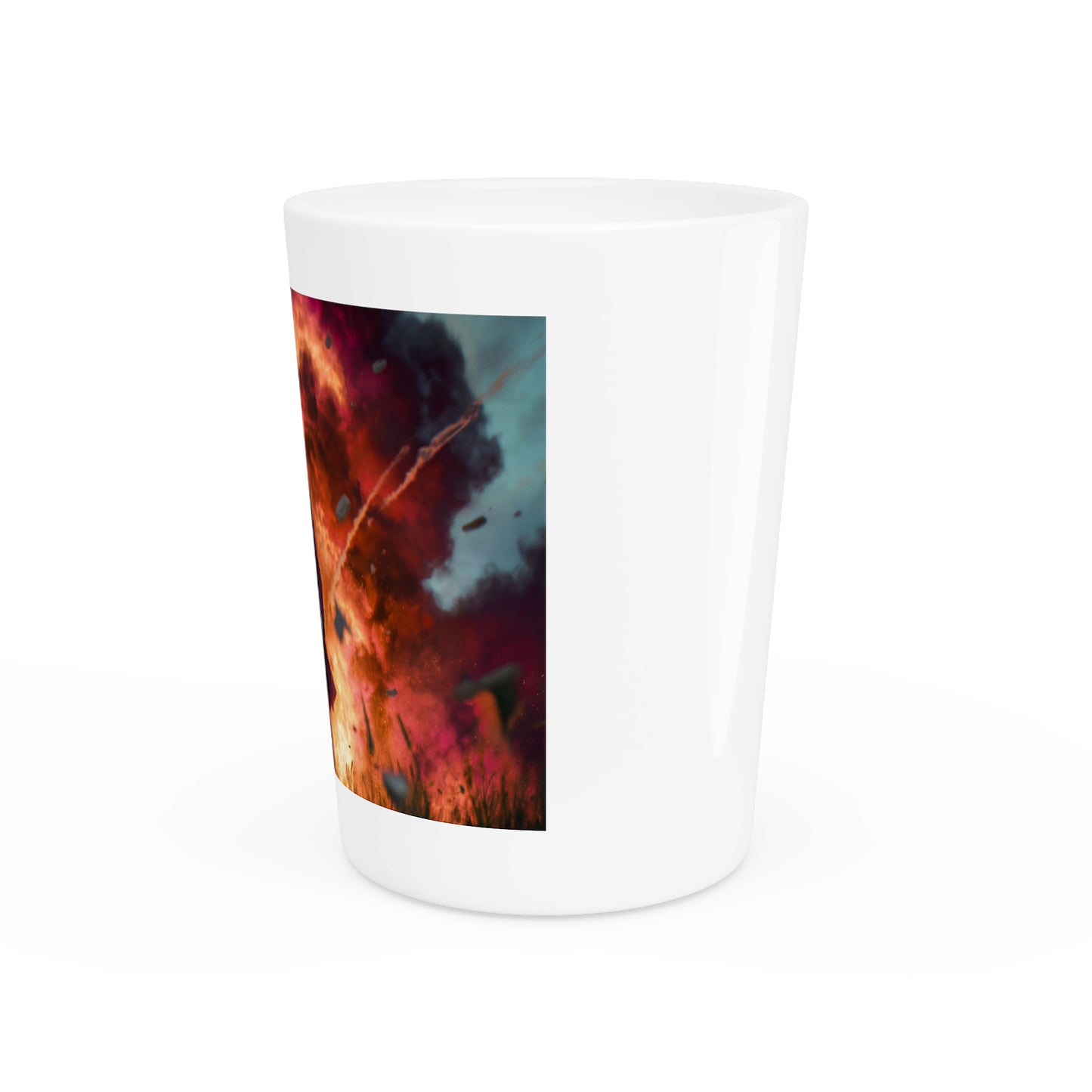 Explosive Gentleman Shot Glass – Crimson Dawn Aftermath