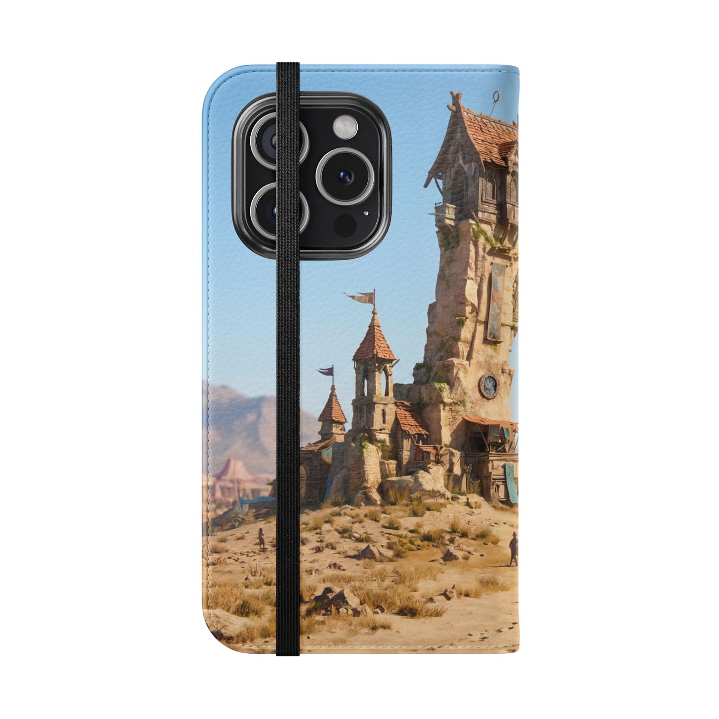 Desert Sentinel Gate Flip Cases – Weathered Archway Journey
