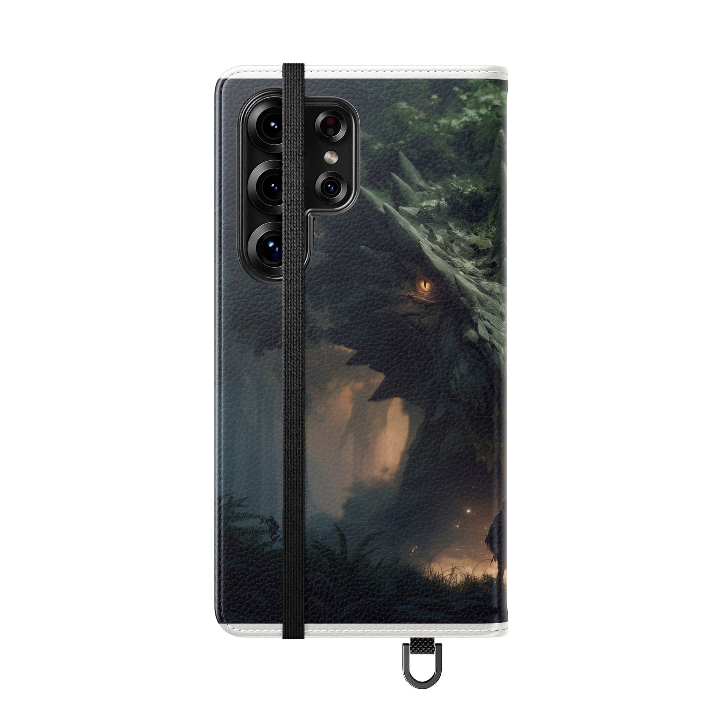 Guardian Beast Flip Cases – Moss-Clad Titan Facing the Wanderer