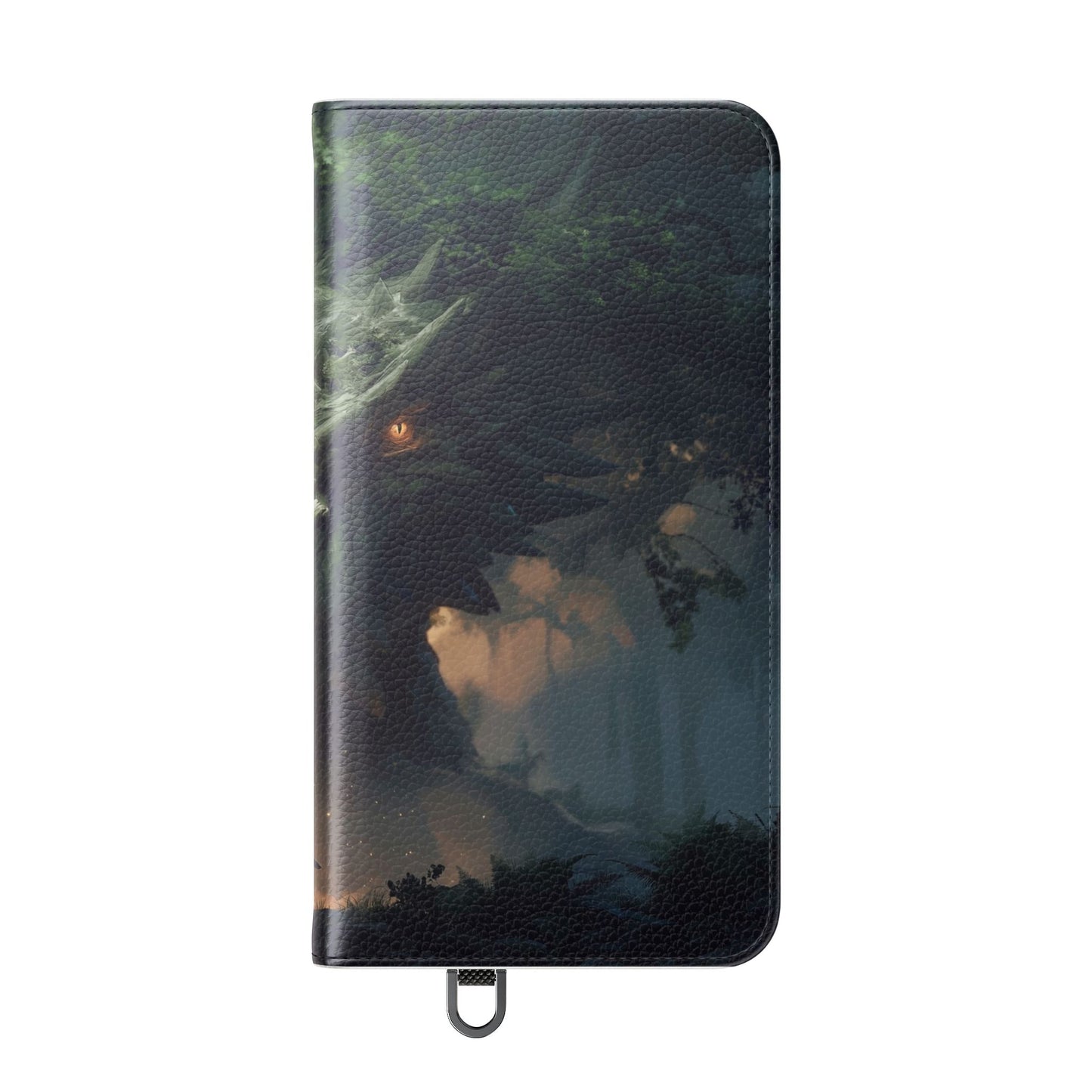 Guardian Beast Flip Cases – Moss-Clad Titan Facing the Wanderer
