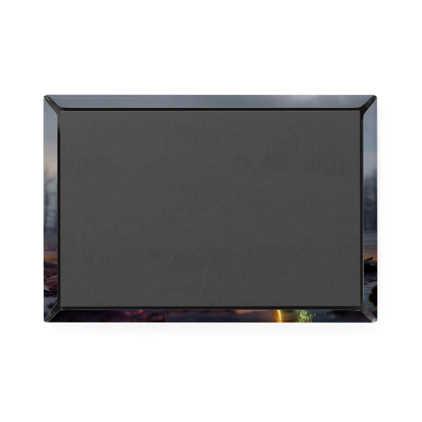 Cosmic Portal Button Magnet, Rectangle (1 & 10 pcs) – Fractured Light Gateway