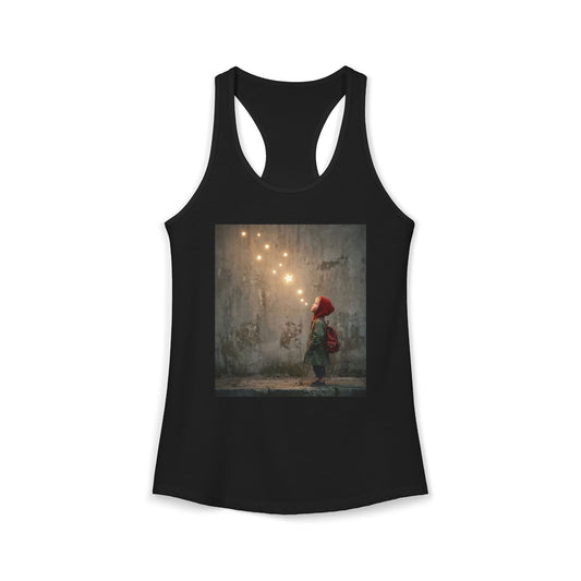 Starlight Trail Women's Ideal Racerback Tank – Golden Constellation Journey