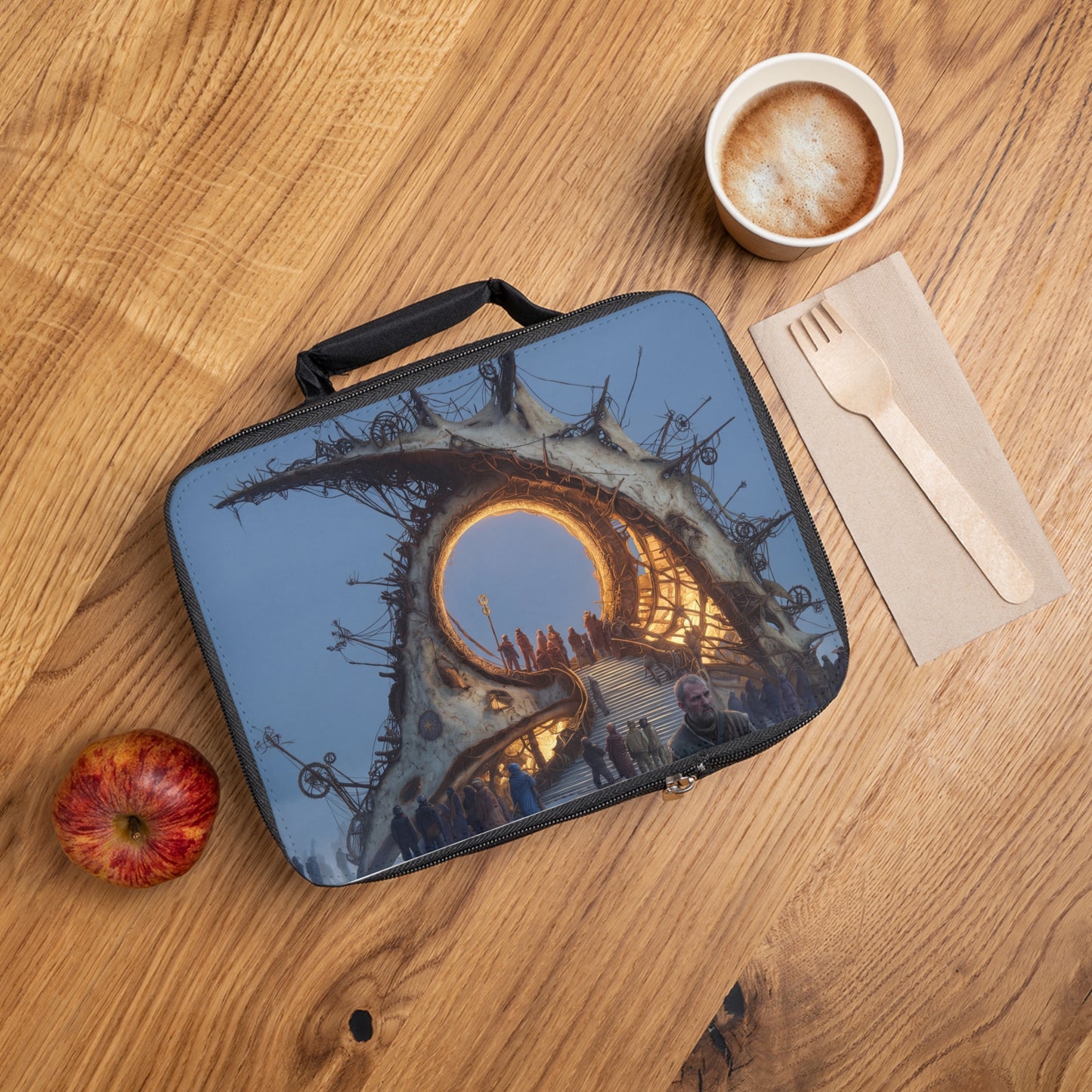 Ancient Threshold Lunch Bag – Whispers of the Bone Archway