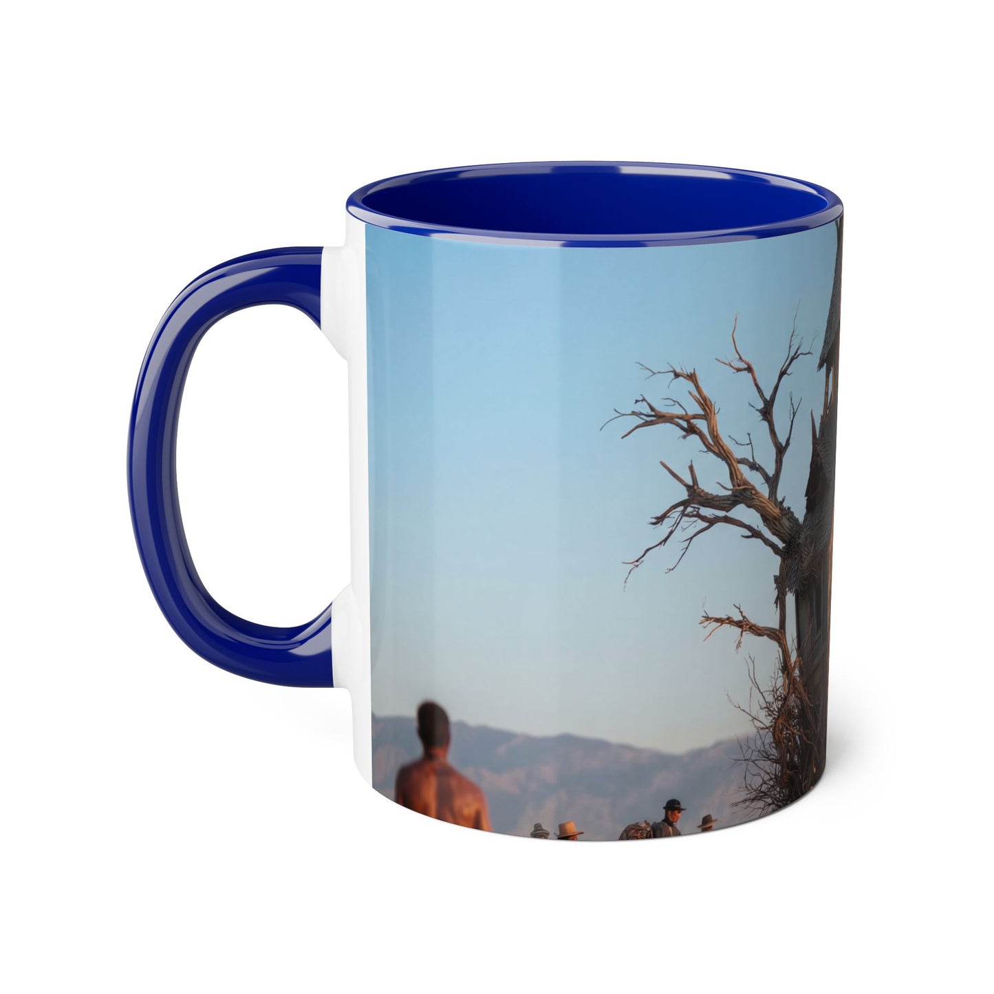 Treehouse Clock Accent Mugs, 11oz – Wanderer’s Hourglass Journey