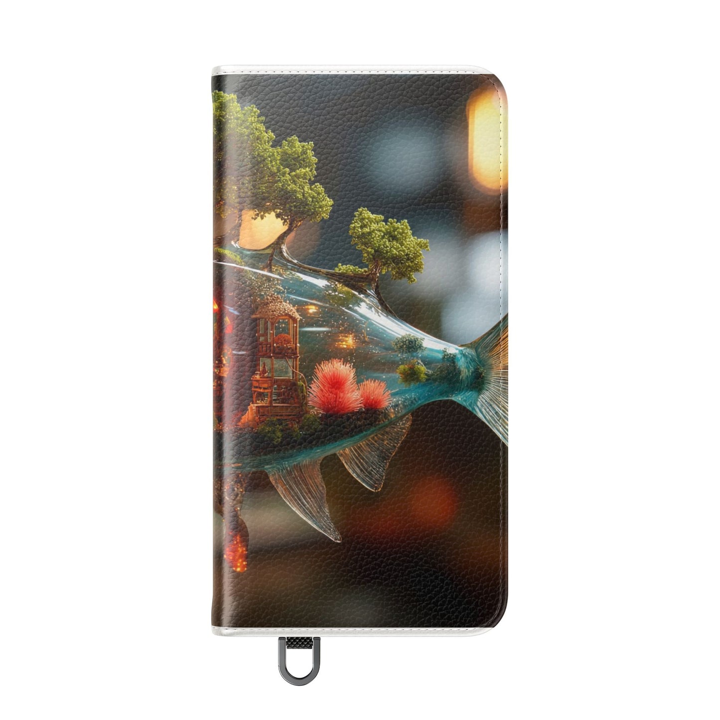 Forest Fish Flip Case – Liquid Glowwood Dreamscape