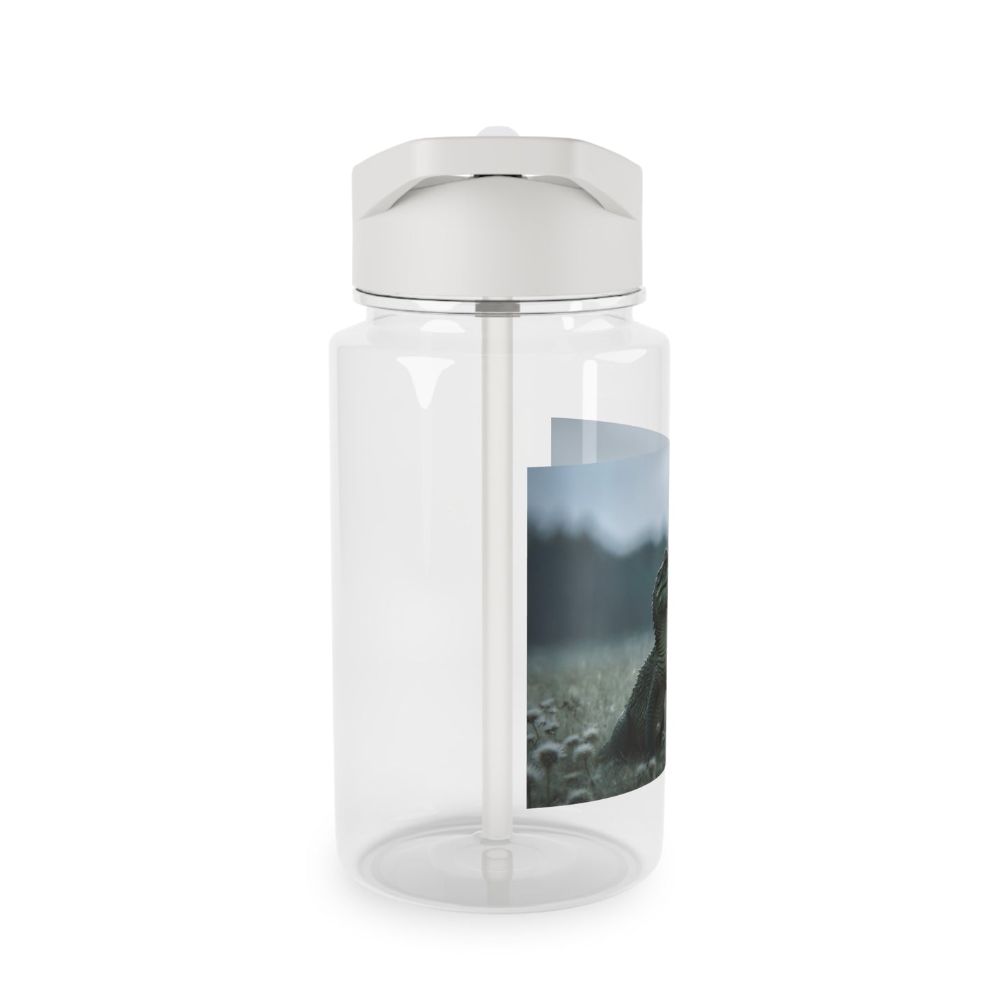 Gentle Croc Sentinel Tritan Water Bottle – Mossy Meadow Butterfly Encounter