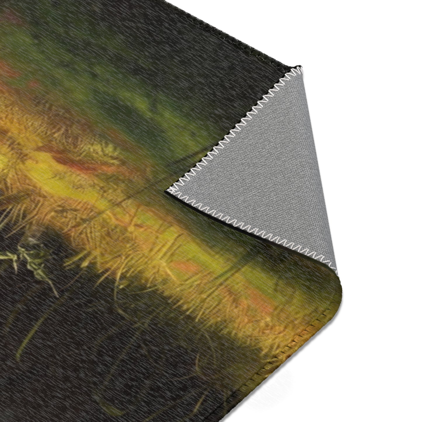 Forest Sentinel Area Rug – Luminescent Guardian in Sunlit Grove