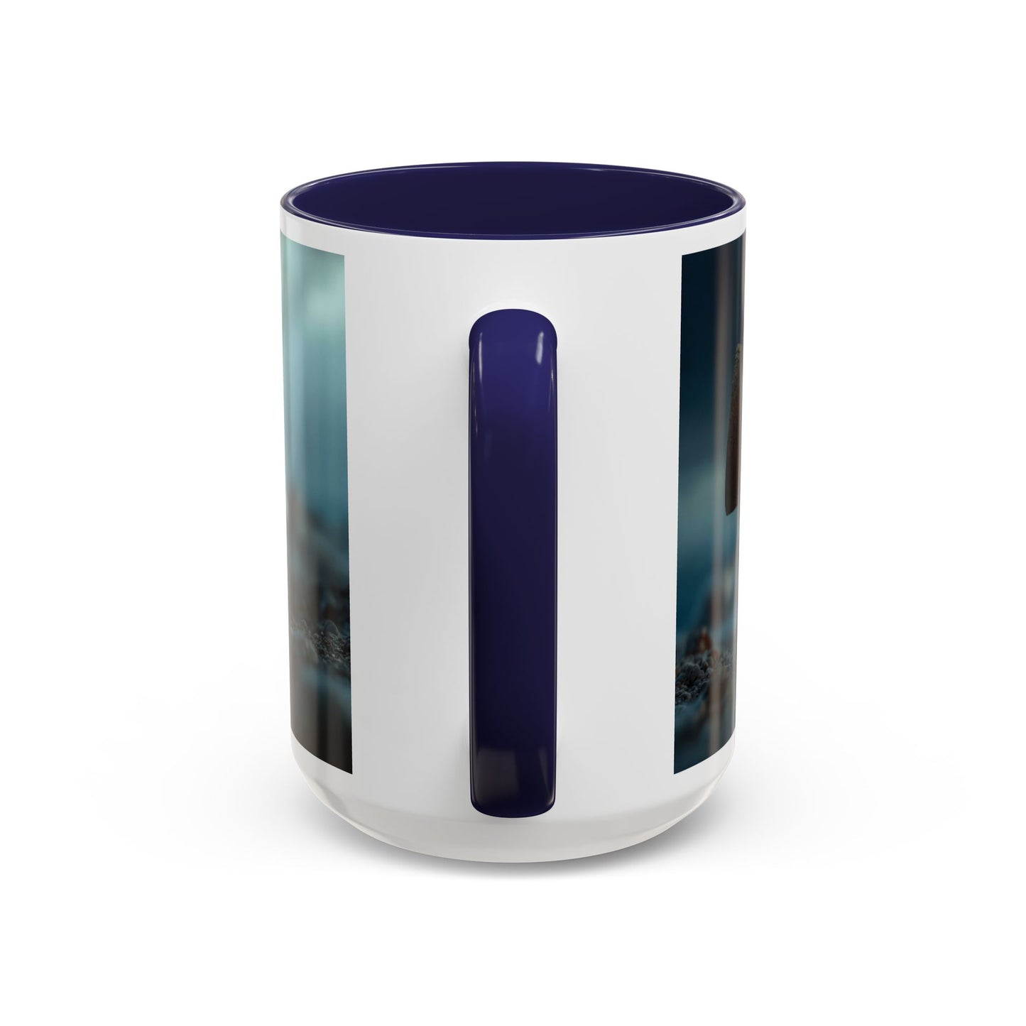 Stormbound Galleon Accent Coffee Mug (11, 15oz) – Bottle of Sea and Lightning