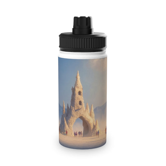 Desert Cathedral Water Bottle – Whispers of the Salt Flats