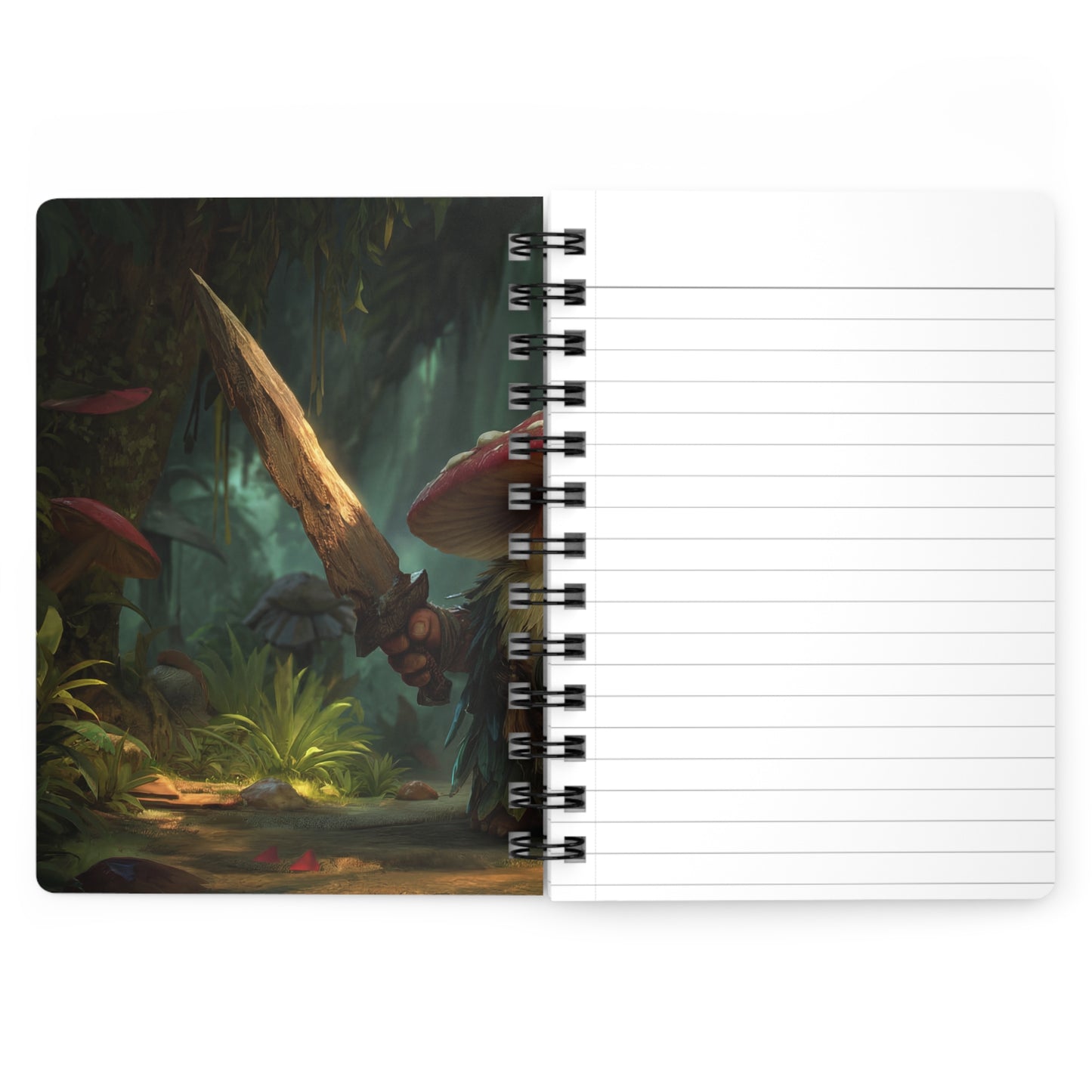 Mushroom Knight Journal – Sunlit Jungle Guardian