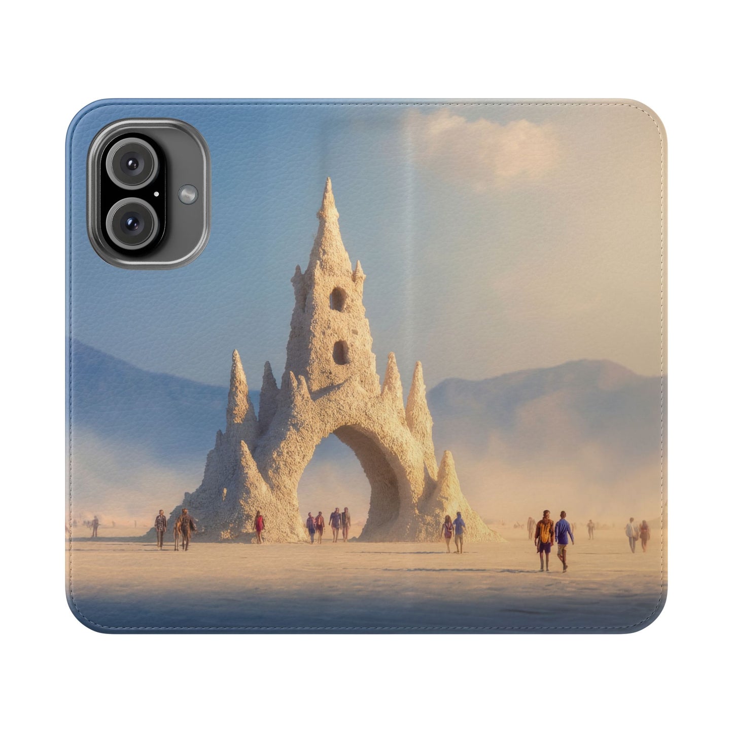 White Tower Flip Cases – Salt Desert Gateway Art