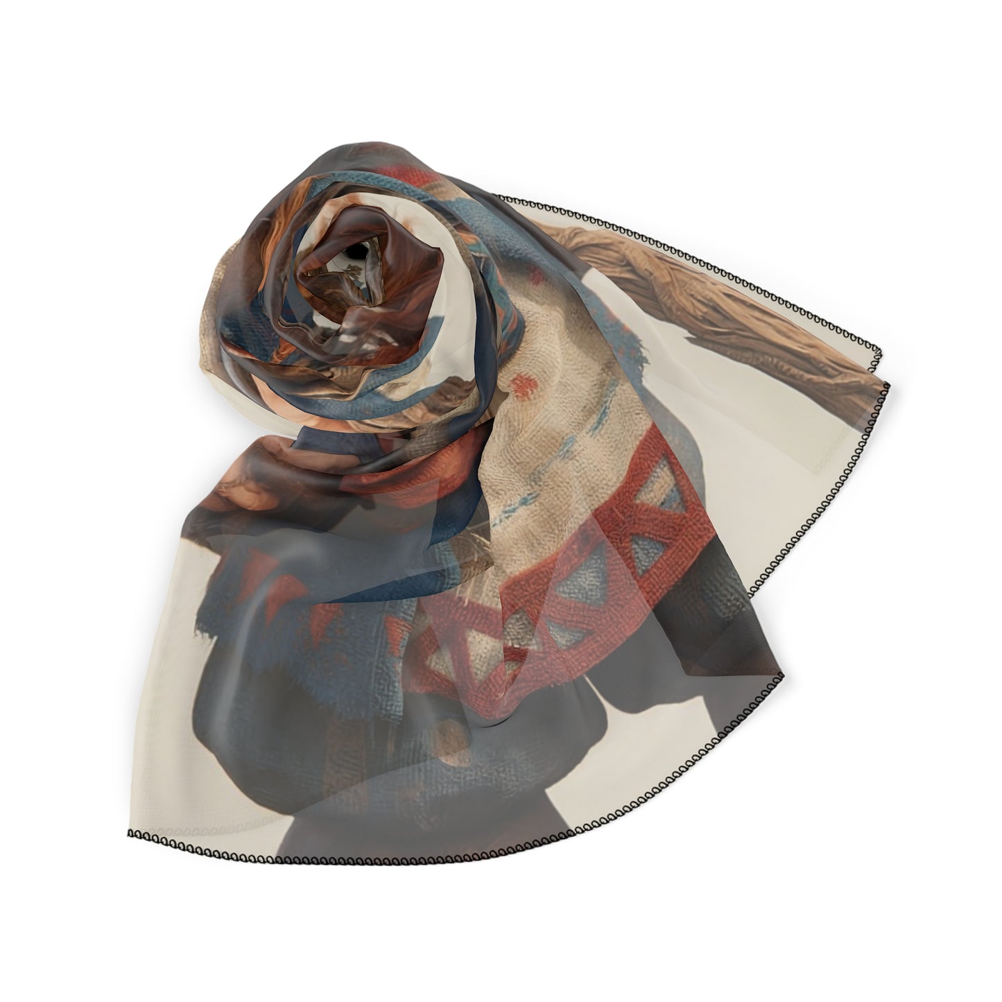 Wandering Hermit Wiseman Scarf – Autumn Crowned Forest Guide