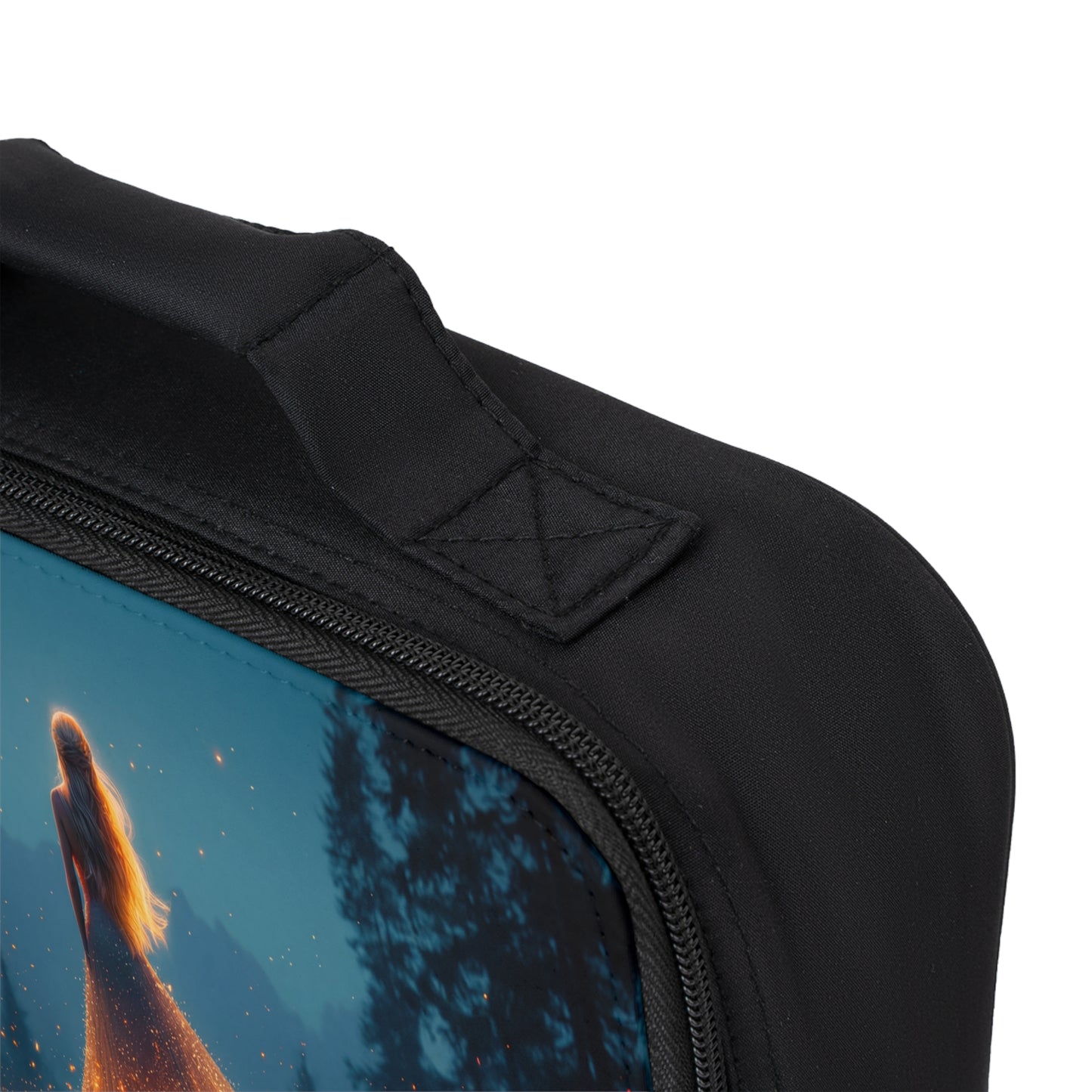 Enchanted Forest Goddess Lunch Bag – Glowing Ember Waltz