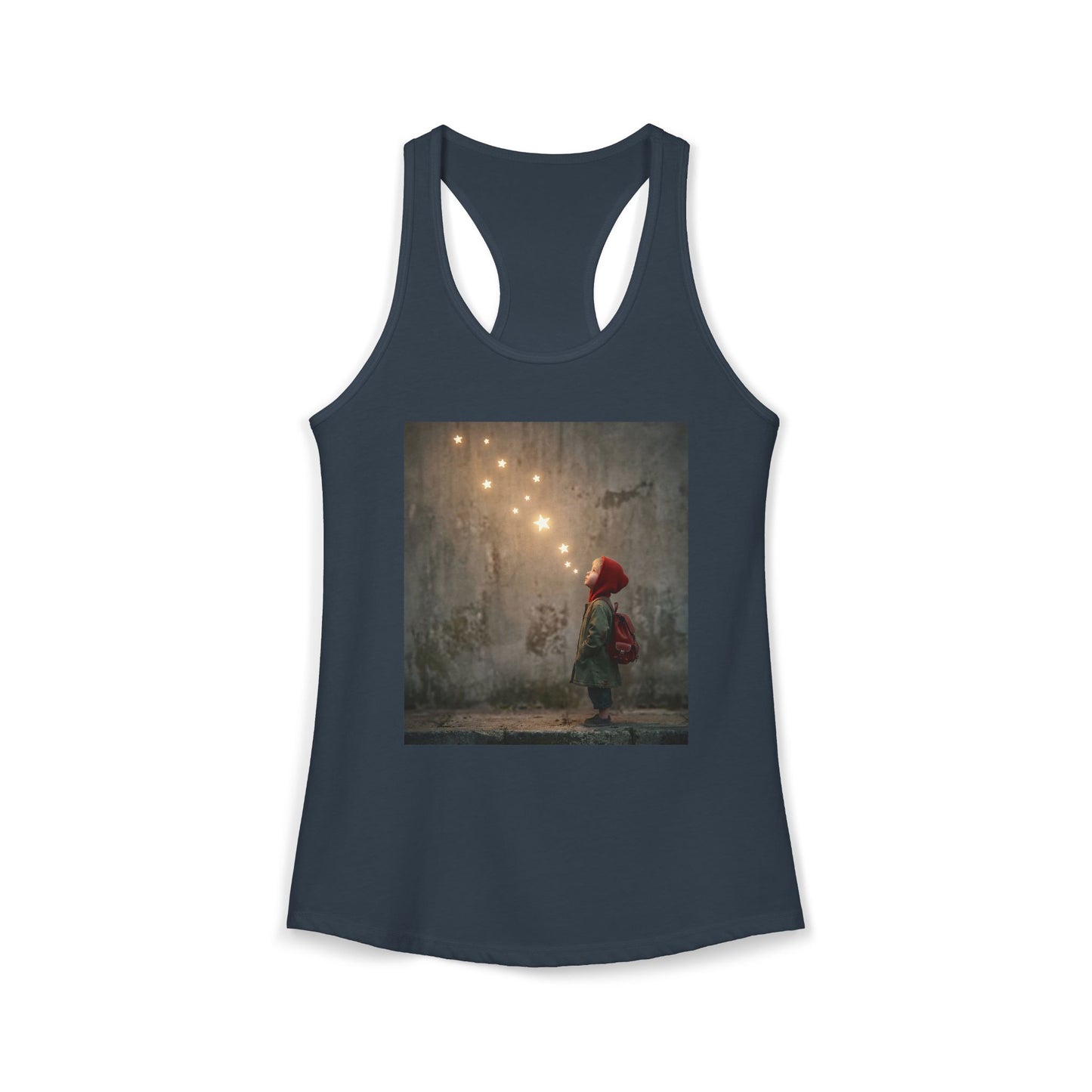 Starlight Trail Women's Ideal Racerback Tank – Golden Constellation Journey