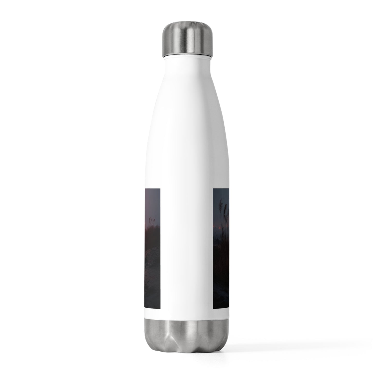 Crimson Circus Tent 20oz Insulated Bottle – Neon Mirage on the Shoreline