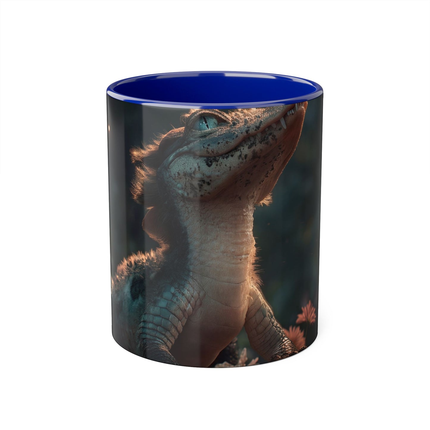 Butterfly Sentinel Accent Mugs, 11oz – Gentle Guardian in Twilight Glow