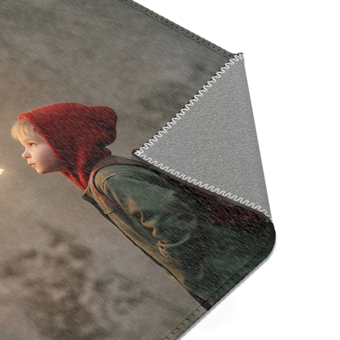 Starbound Child Area Rugs – Warm Glow Constellation Design
