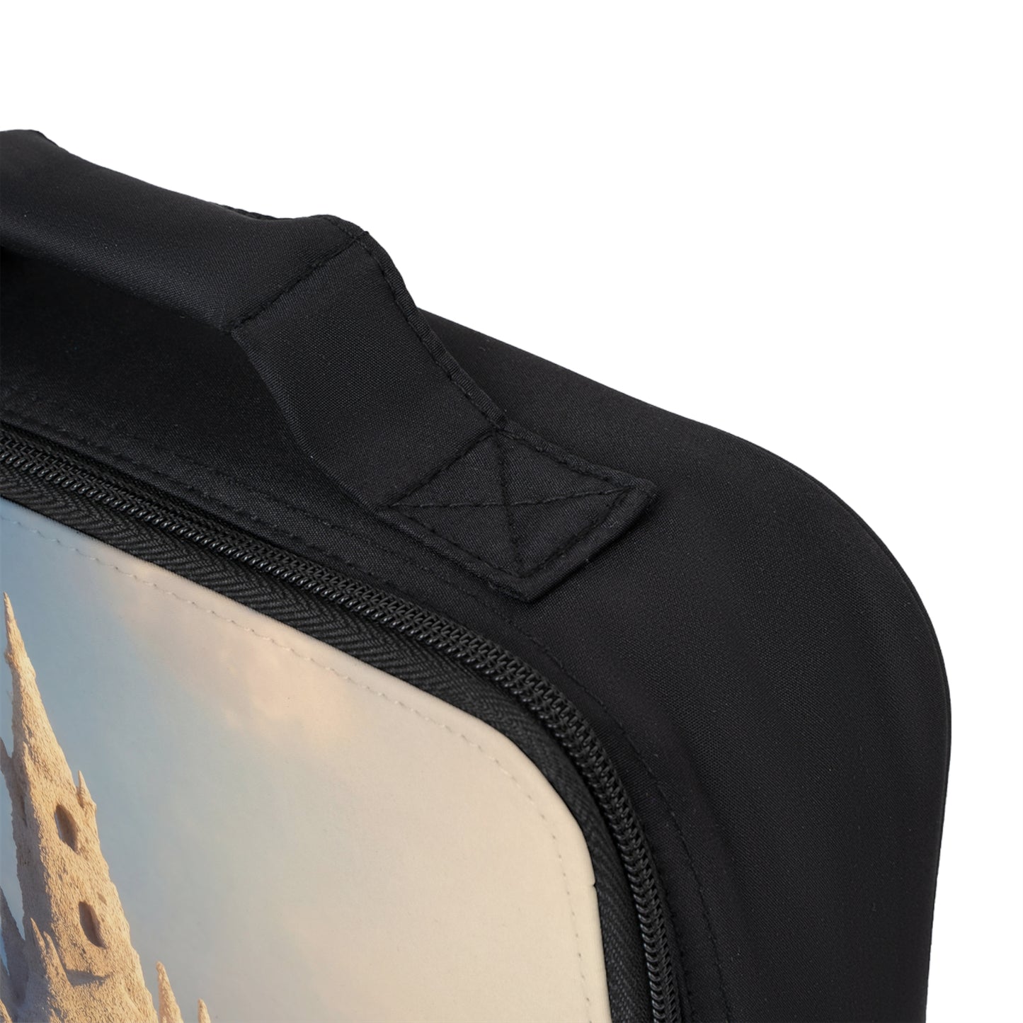 Desert Castle Lunch Bag – Sunlit Sandstone Archway Dreamscape