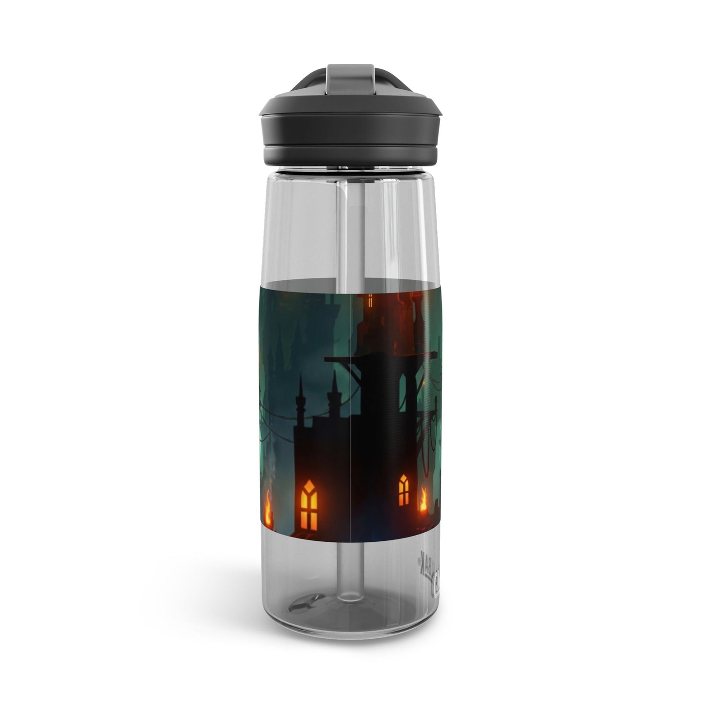 Gilded Sky Cities CamelBak Eddy® Water Bottle, 20oz\25oz – Warm Light Through Misty Peaks