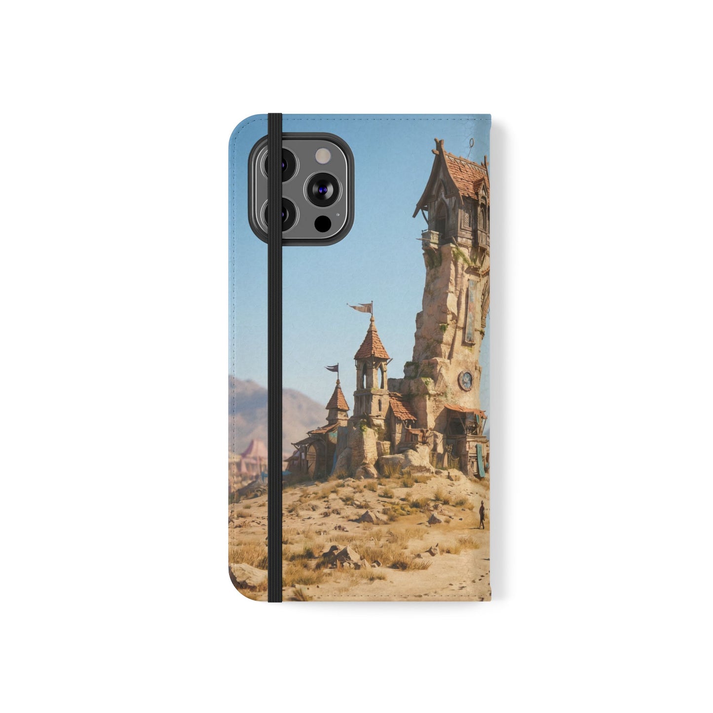 Desert Sentinel Gate Flip Cases – Weathered Archway Journey