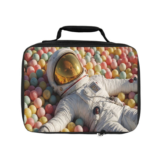Astronaut in Pastel Ball Pit Lunch Bag – Weightless Wonderlands