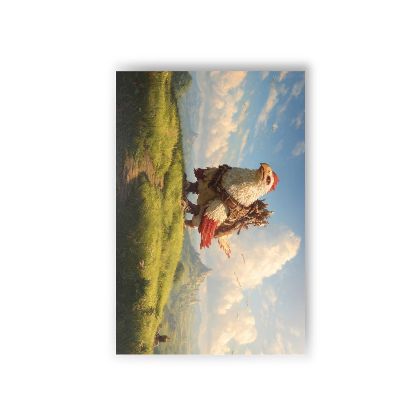 Eagle Sentinel Postcards (10pcs) – Wings of the Sunlit Quest