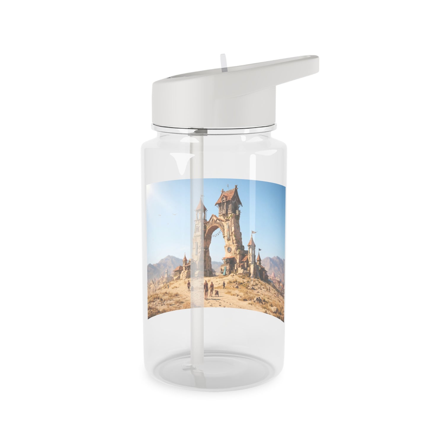 Ancient Gate Tritan Water Bottle – Sunbaked Sentinel Archway