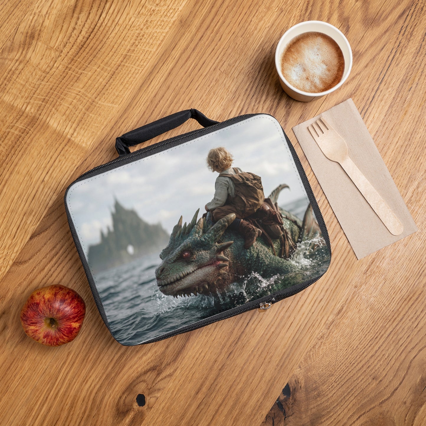 Child on Sea Dragon Lunch Bag – Voyage to the Misty Isle