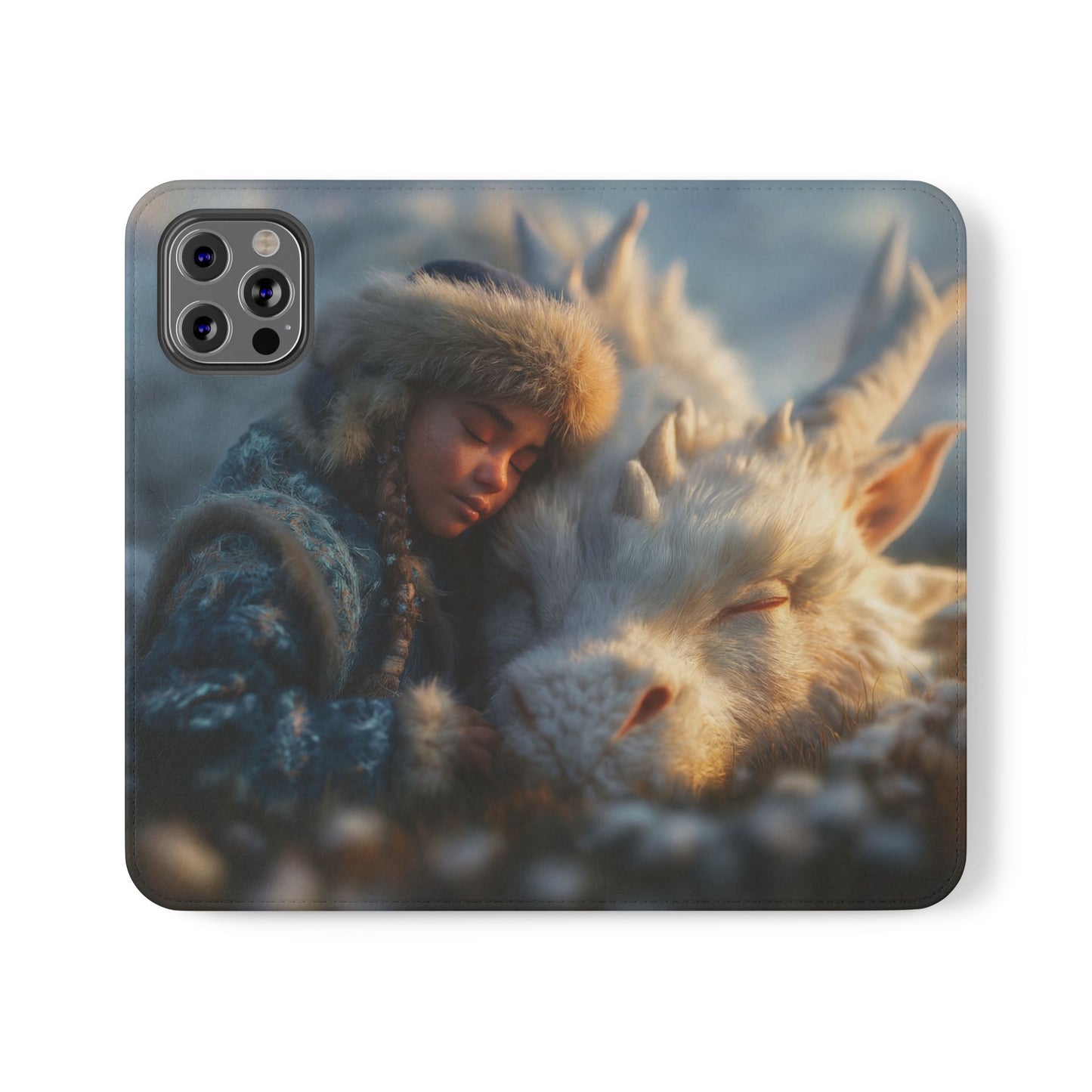 Guardian’s Rest Flip Cases – Snow-Capped Dragon and Sleeper