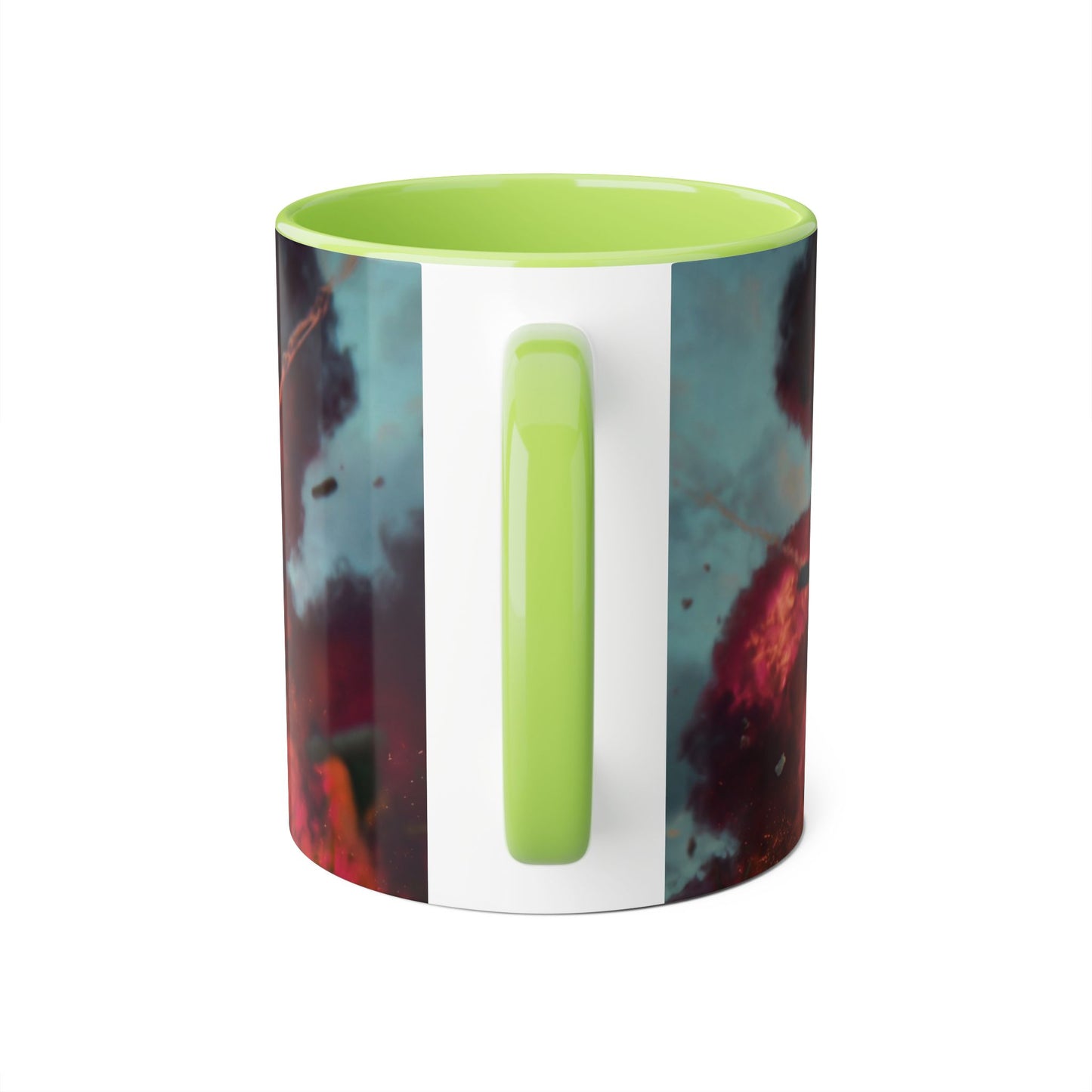 Mad Scientist Explosion Accent Mugs, 11oz – Wild Goggles and Fiery Chaos